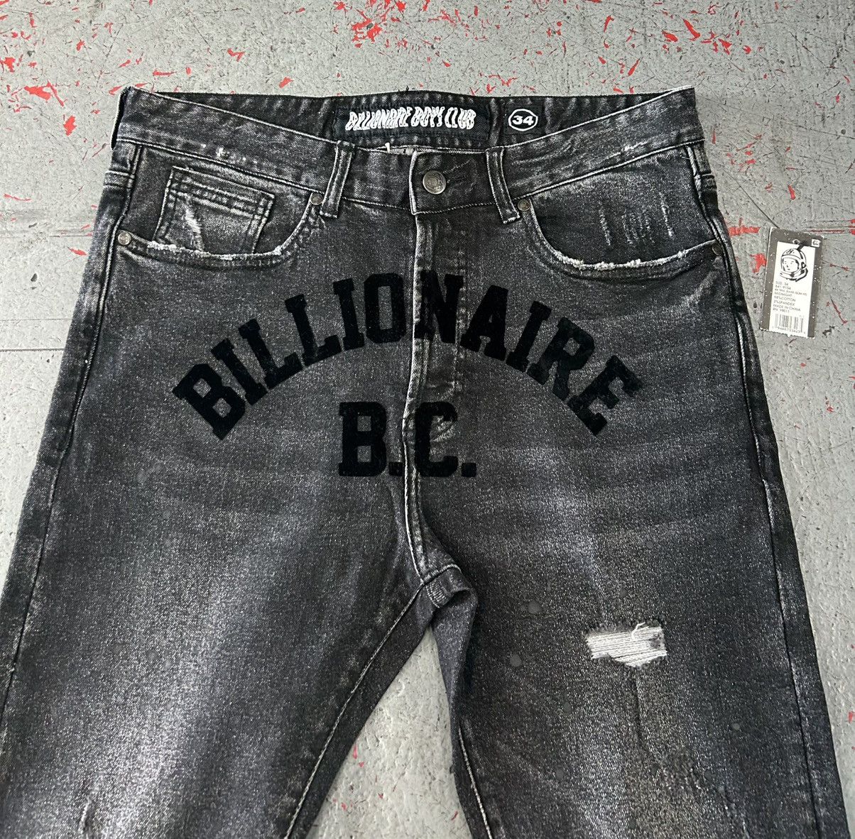 Billionaire Boys Club Billionaire Boys Club BB Trek Jeans Size 34 NEW Size US 34 / EU 50 - 2 Thumbnail