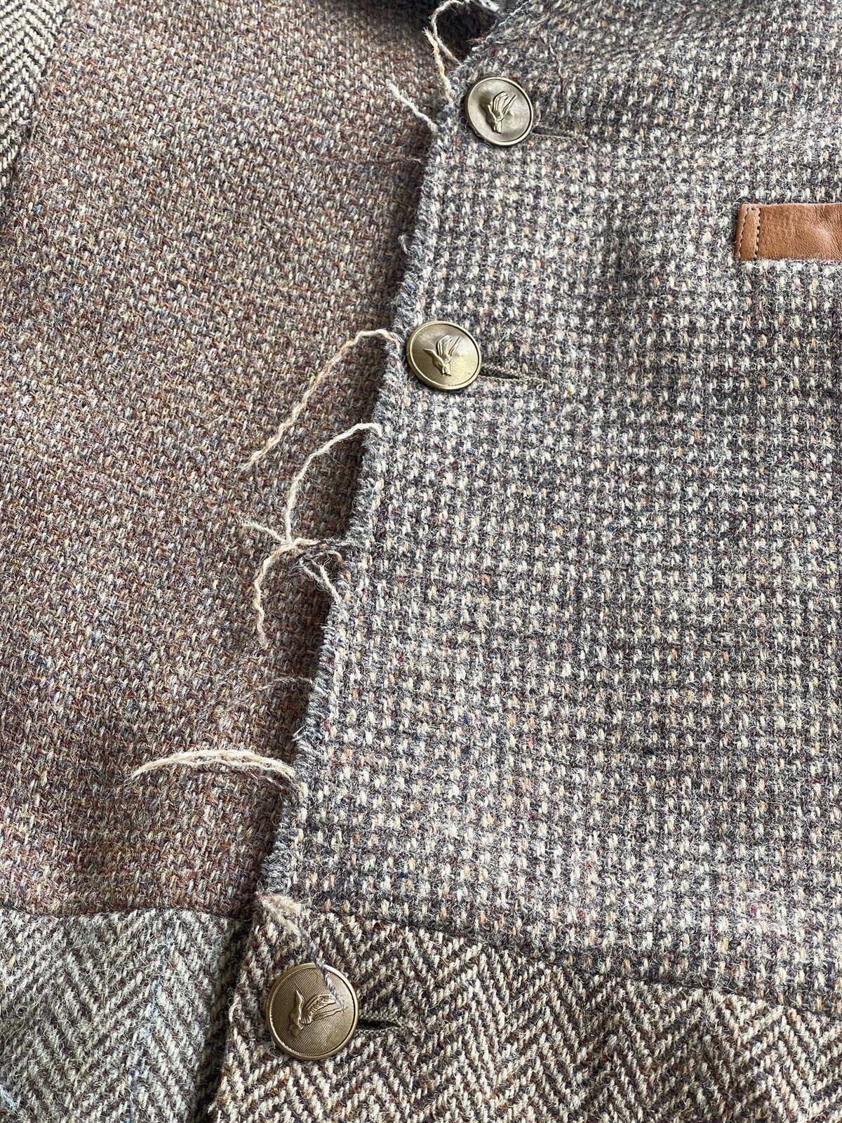 Harris Tweed 80s The Golden Gate Thrifters X HarrisTweed Patchwork Size US S / EU 44-46 / 1 - 19 Thumbnail