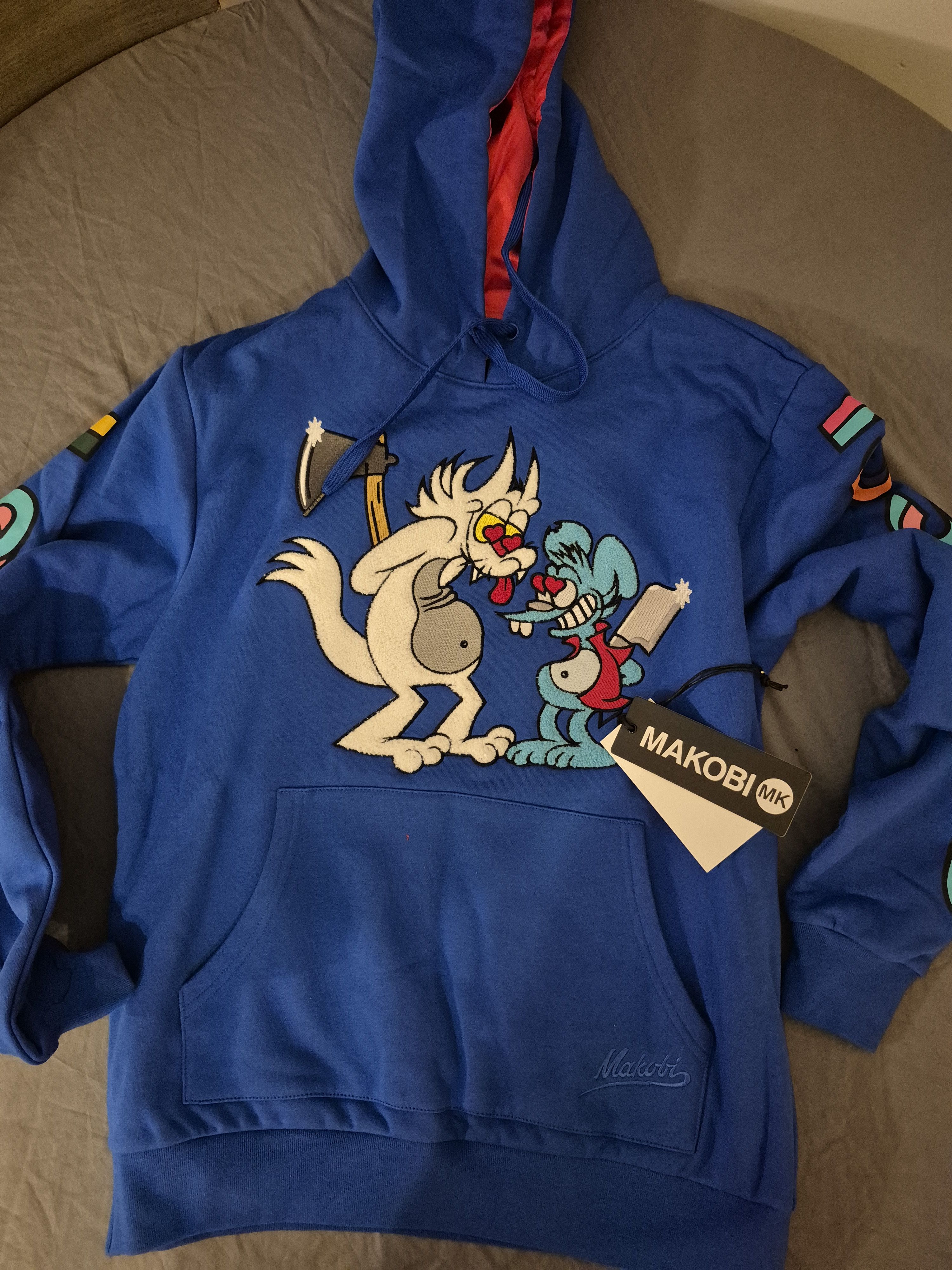 Other Makobi The Simpsons Itchy and Scratchy Hoodie Size Small Size US S / EU 44-46 / 1 - 1 Thumbnail