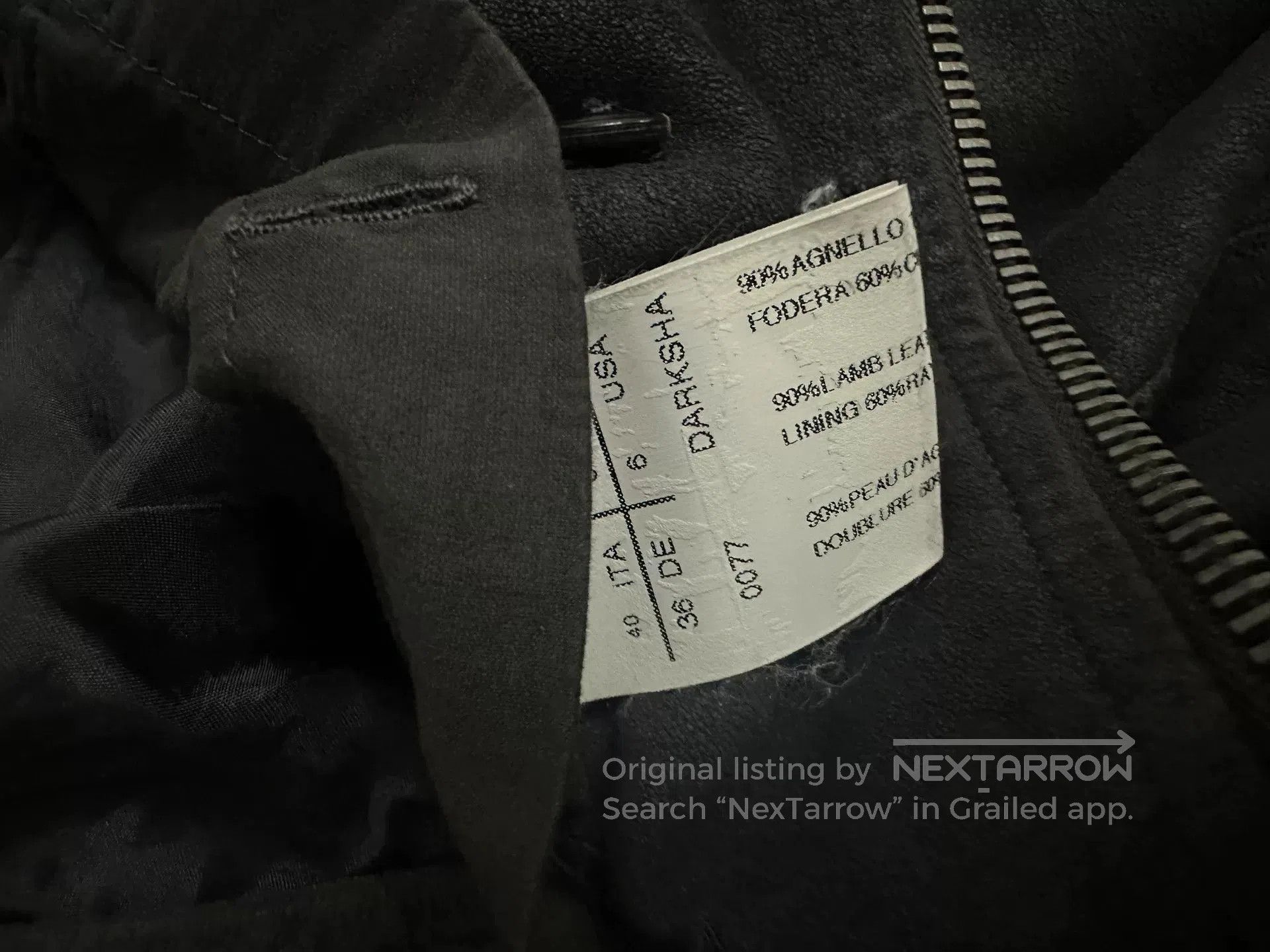 Rick Owens Rick Owens Black Suede Jacket. Size US M / EU 48-50 / 2 - 4 Thumbnail