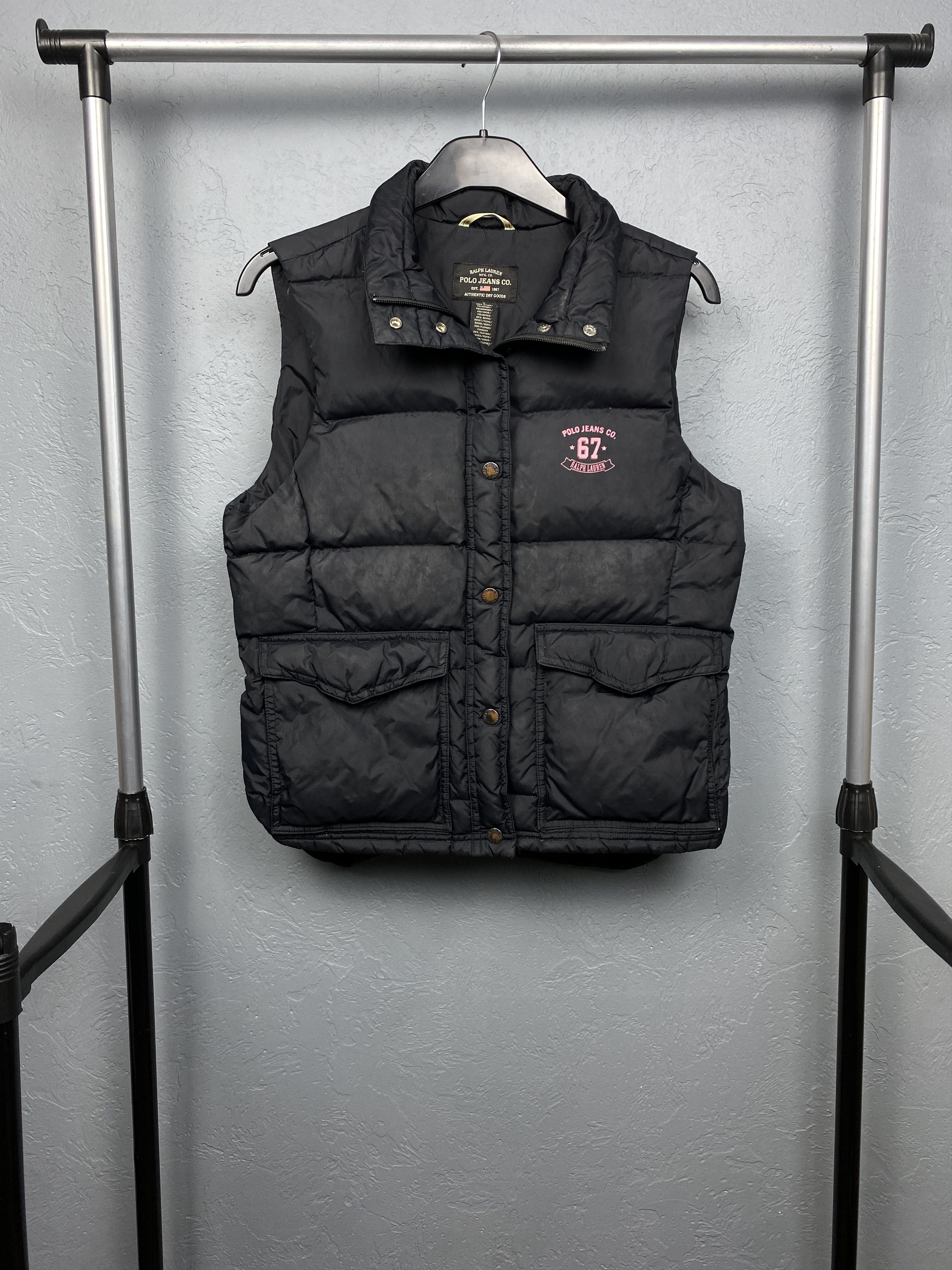 Polo Ralph Lauren Polo Ralph Lauren Jeans Co. Womens Down Puffer Vest Size L / US 10 / IT 46 - 1 Thumbnail