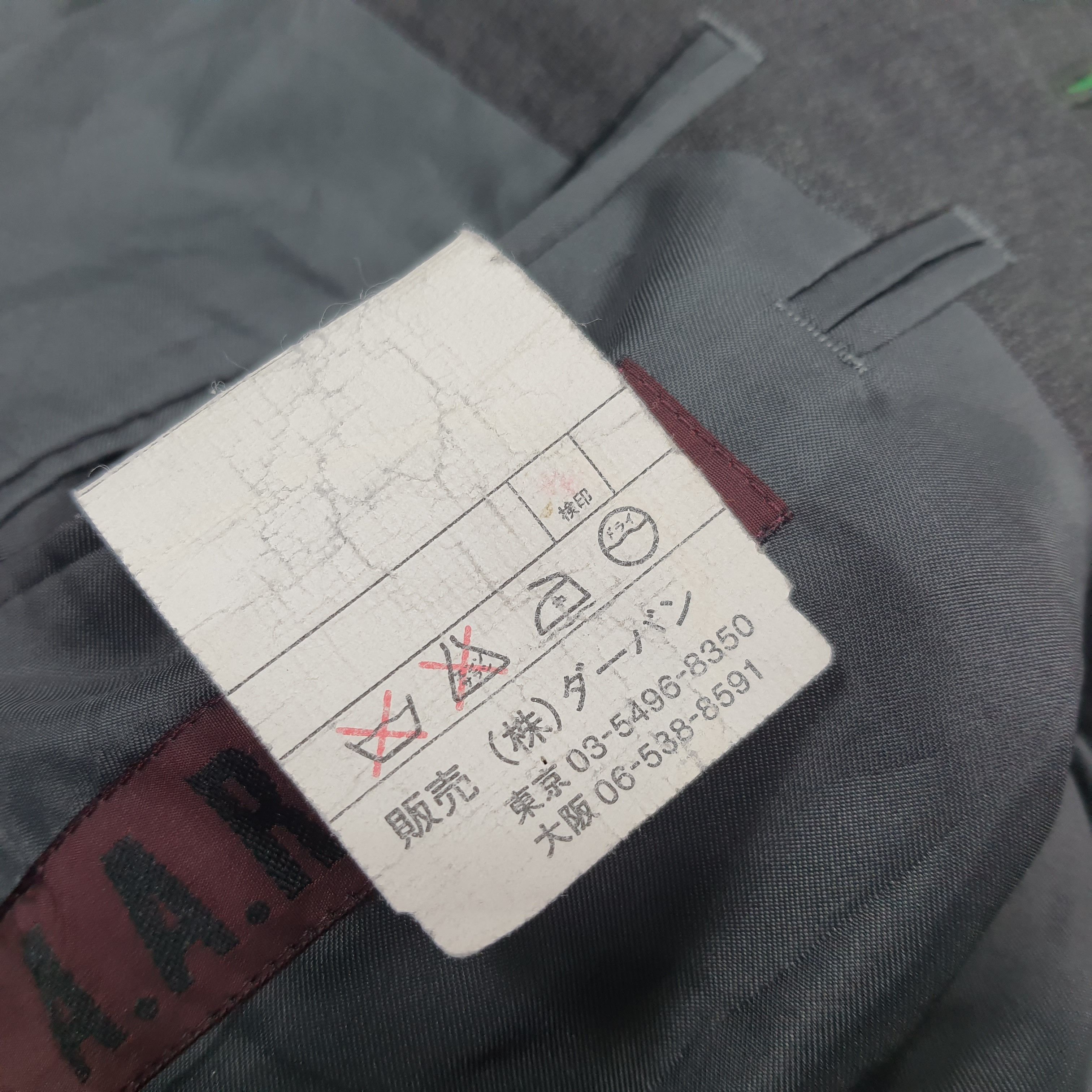 Yohji Yamamoto Vintage Yohji Yamamoto A.A.R x Durban Blazer C308N21 Size US S / EU 44-46 / 1 - 6 Thumbnail