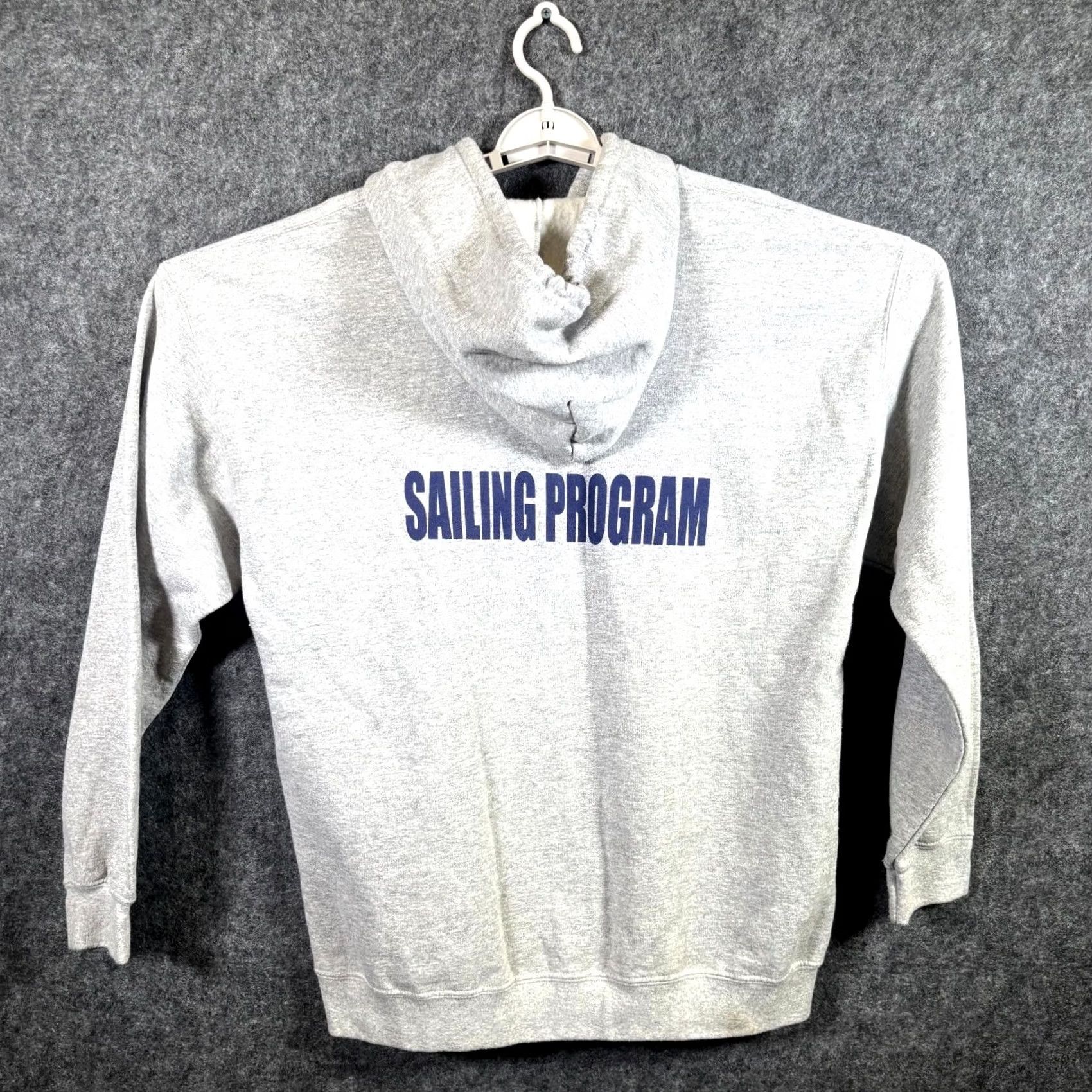 Gildan Gildan Hoodie Mens L Gray Zip-Up National Park Service Volunteer Sailing Program Size US L / EU 52-54 / 3 - 5 Thumbnail