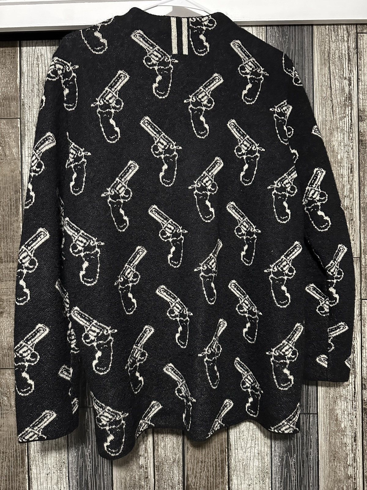 Saint Laurent Paris Mohair Wool Revolver Gun Pop Cardigan Size US XS / EU 42 / 0 - 4 Thumbnail