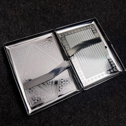 Japanese Brand Hosokawa x Mako Dark Style Thick Smoking Cigarette Box Case Size ONE SIZE - 4 Thumbnail