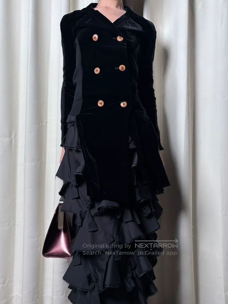 Comme des Garcons Comme Des Garcons Velvet Tailcoat Jacket Size S / US 4 / IT 40 - 5 Thumbnail