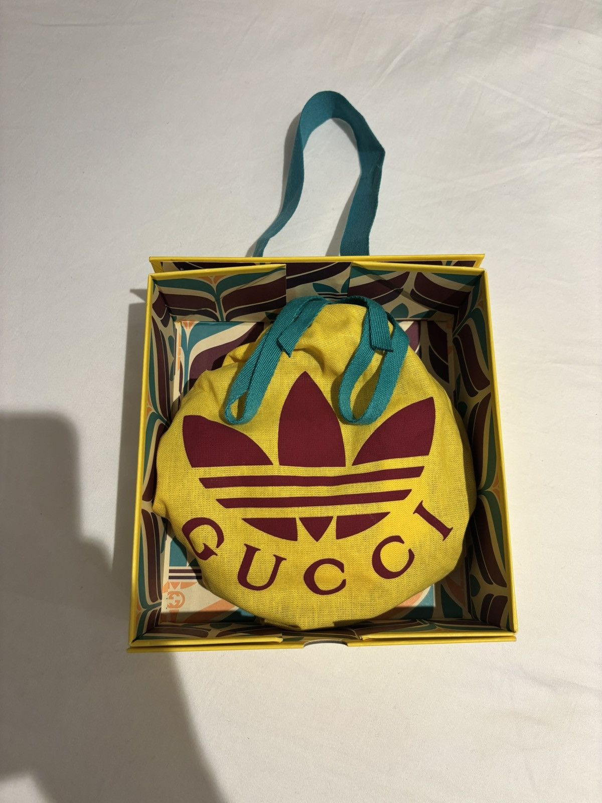 Adidas × Gucci DOL STG SICCUQ Leather Belt Trefoil 95 Size 30 - 6 Thumbnail