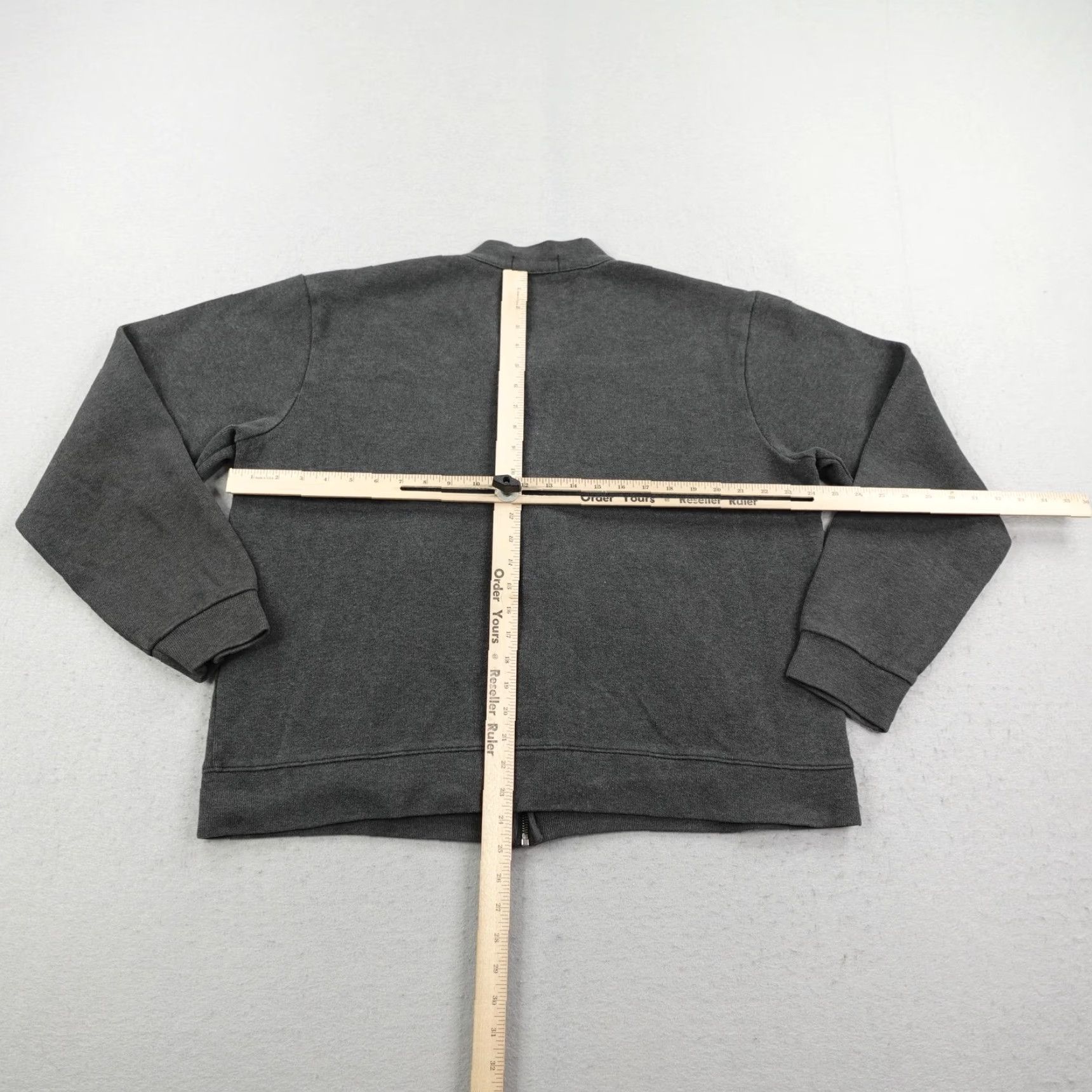 Polo Ralph Lauren VINTAGE Polo Ralph Lauren Gray Bomber Jacket Mens Large Full Zip 90s Outdoor Size US L / EU 52-54 / 3 - 5 Thumbnail