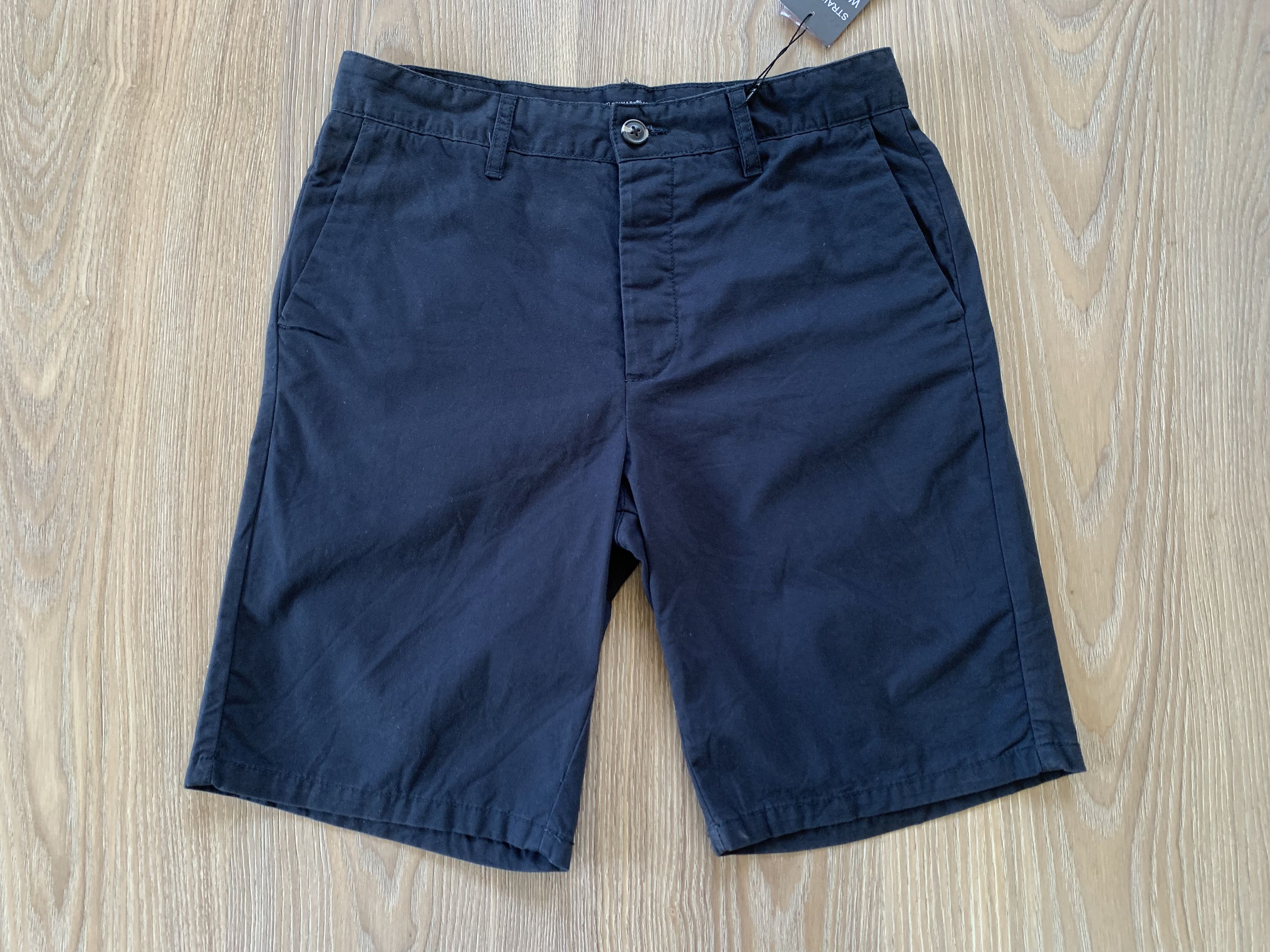 Primark Primark Mens Navy Blue Cotton Shorts Size US 28 / EU 44 - 2 Thumbnail