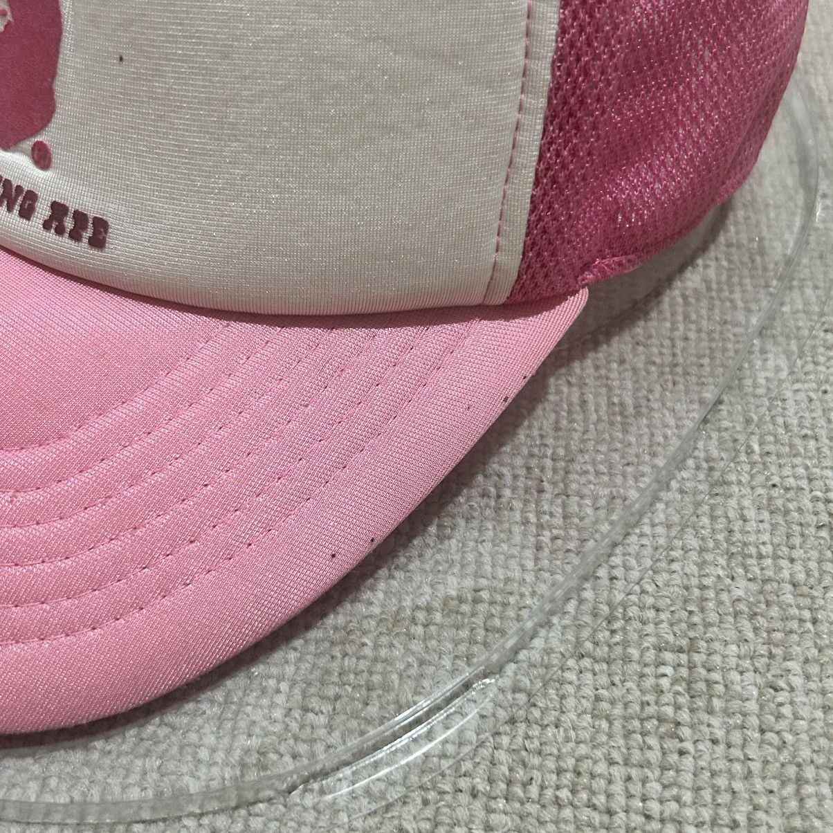 RARE 2006 Bape Apee Pink Cap