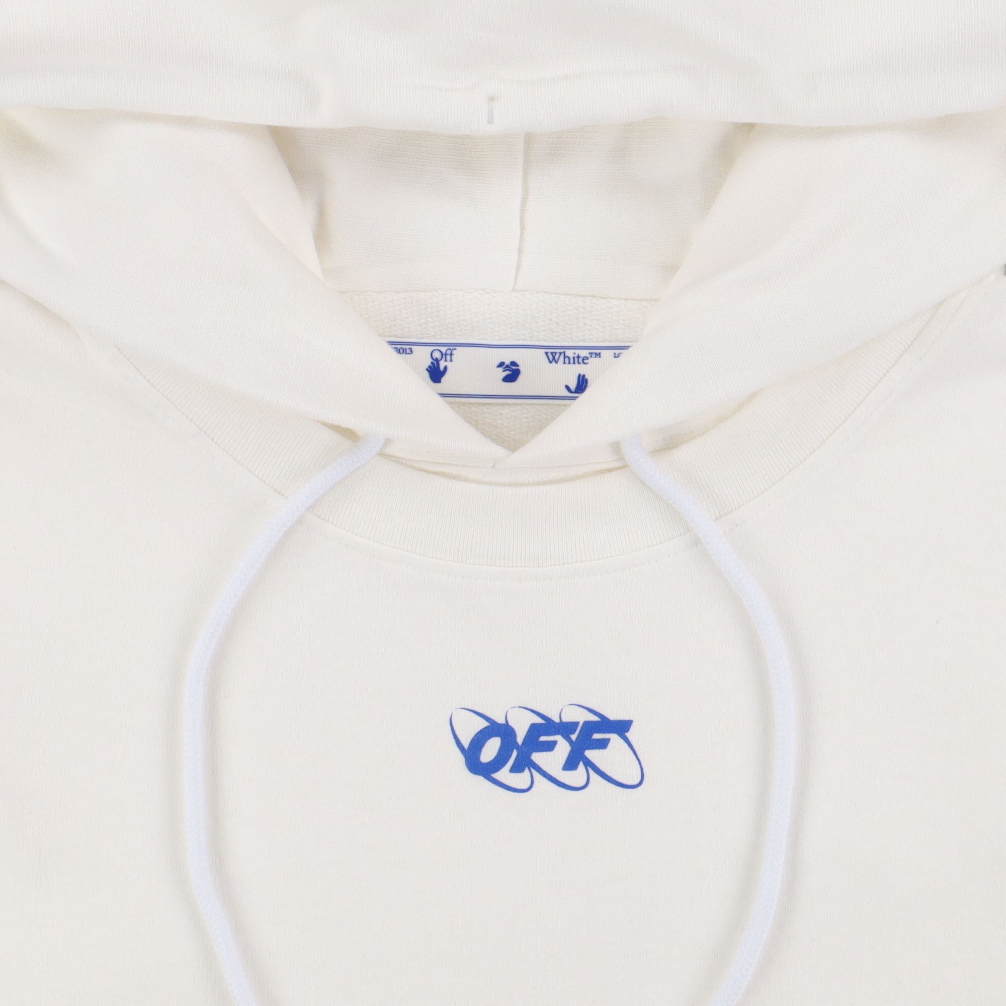 Off-White White Mirko First Oversized Layered Tee Hoodie Size US M / EU 48-50 / 2 - 3 Thumbnail