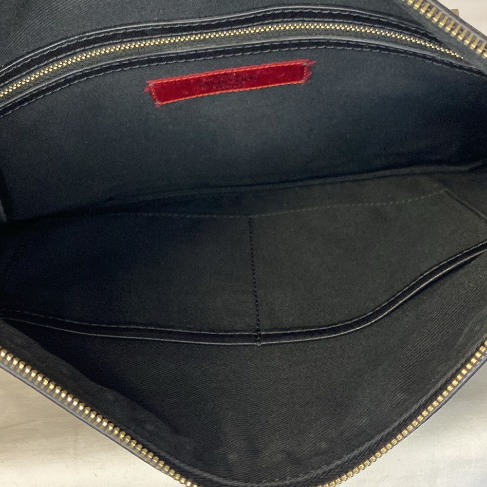 Valentino Valentino Garavani Rockstud Black Leather Pouch Size ONE SIZE - 7 Thumbnail