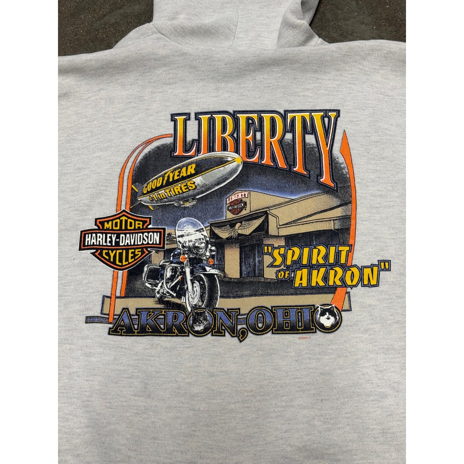 Harley Davidson Harley Davidson Akron, Ohio Sweatshirt Hoodie size Large Size US L / EU 52-54 / 3 - 2 Thumbnail