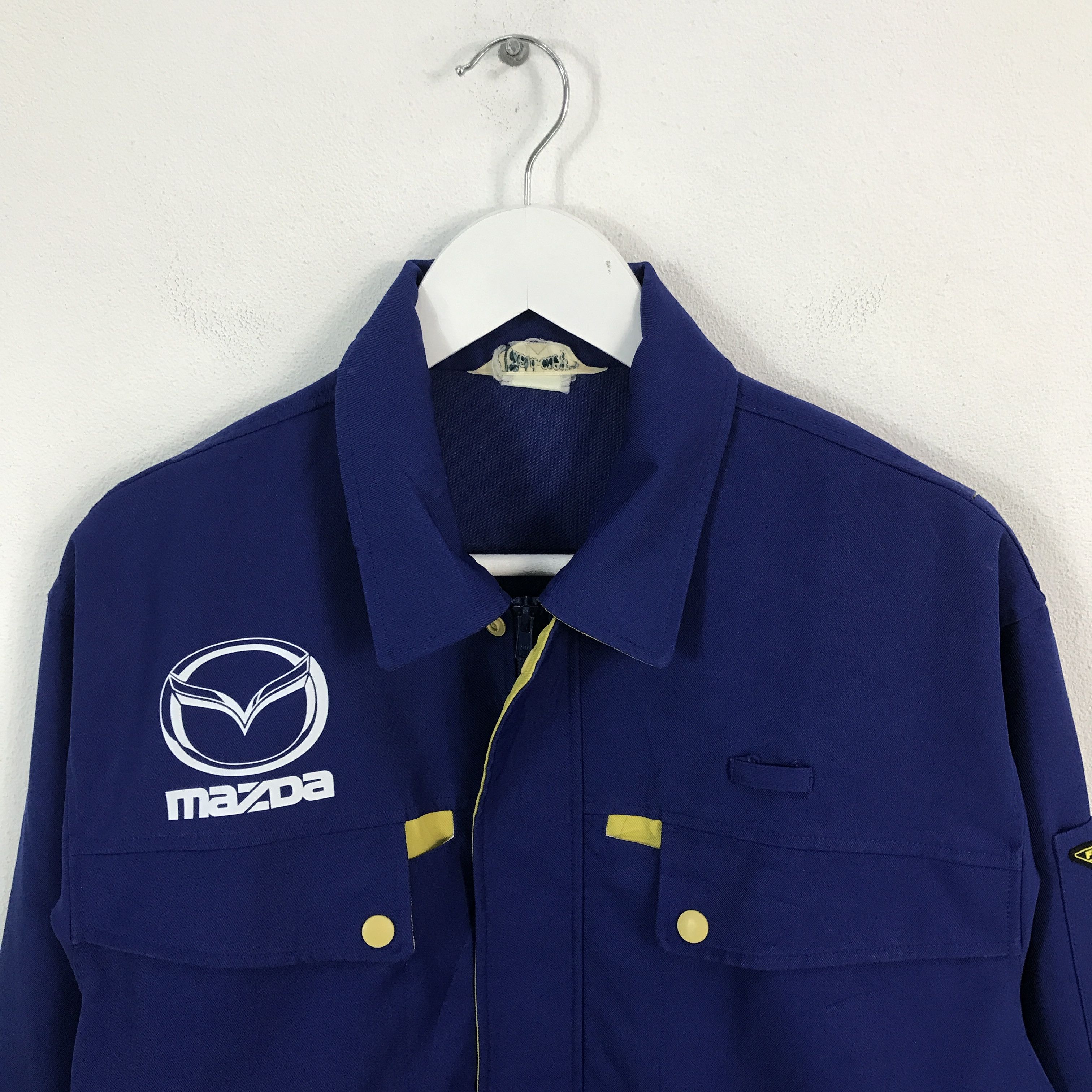 Japanese Brand Mazda Racing Jacket work uniform Size US L / EU 52-54 / 3 - 3 Thumbnail