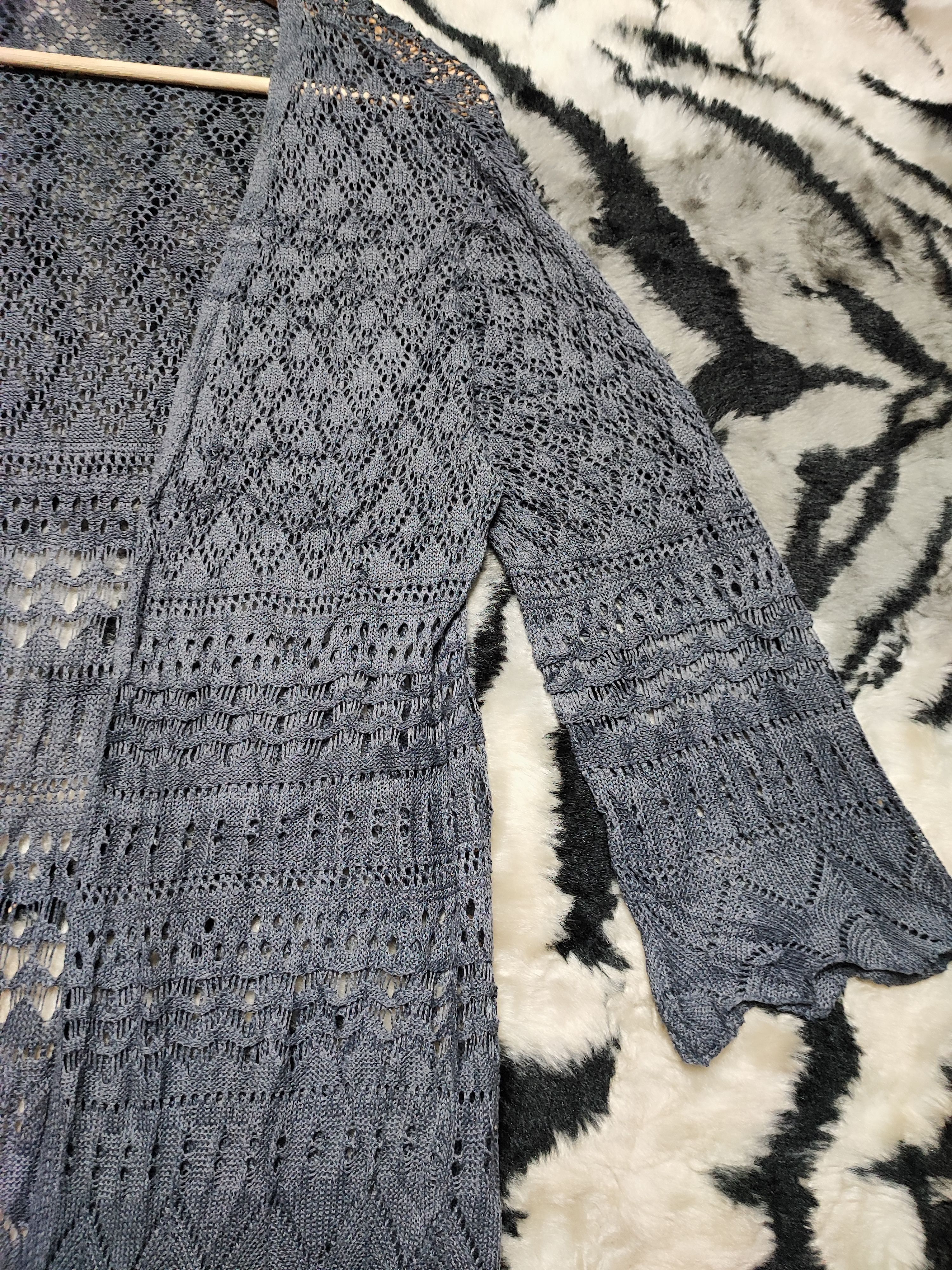 14th Addiction × Hysteric Glamour × URBAN RESEARCH DOORS Open Knitted Fishnet Grunge sweater Size ONE SIZE - 5 Thumbnail