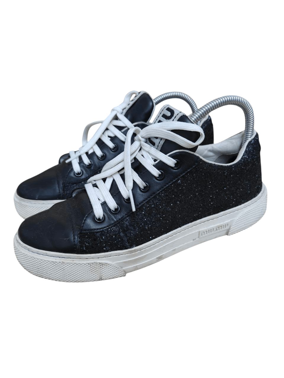 Miu Miu Miumiu Gliters Sneakers Size US 8.5 / IT 38.5 - 1 Thumbnail