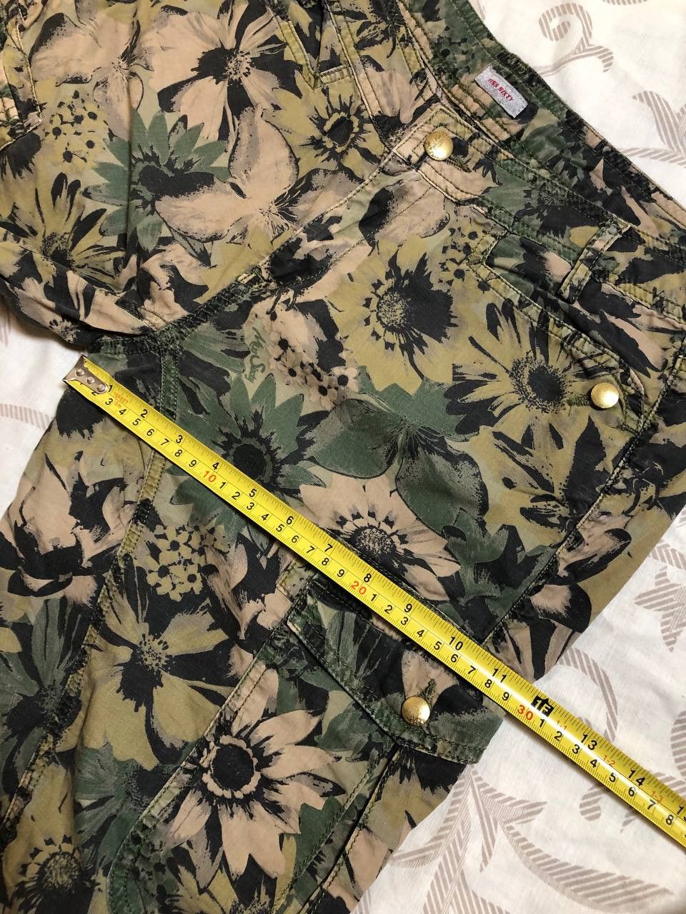 Miss Sixty Miss Sixty Floral Camo Cargo Pants Y2K Archive Size 33" - 6 Thumbnail