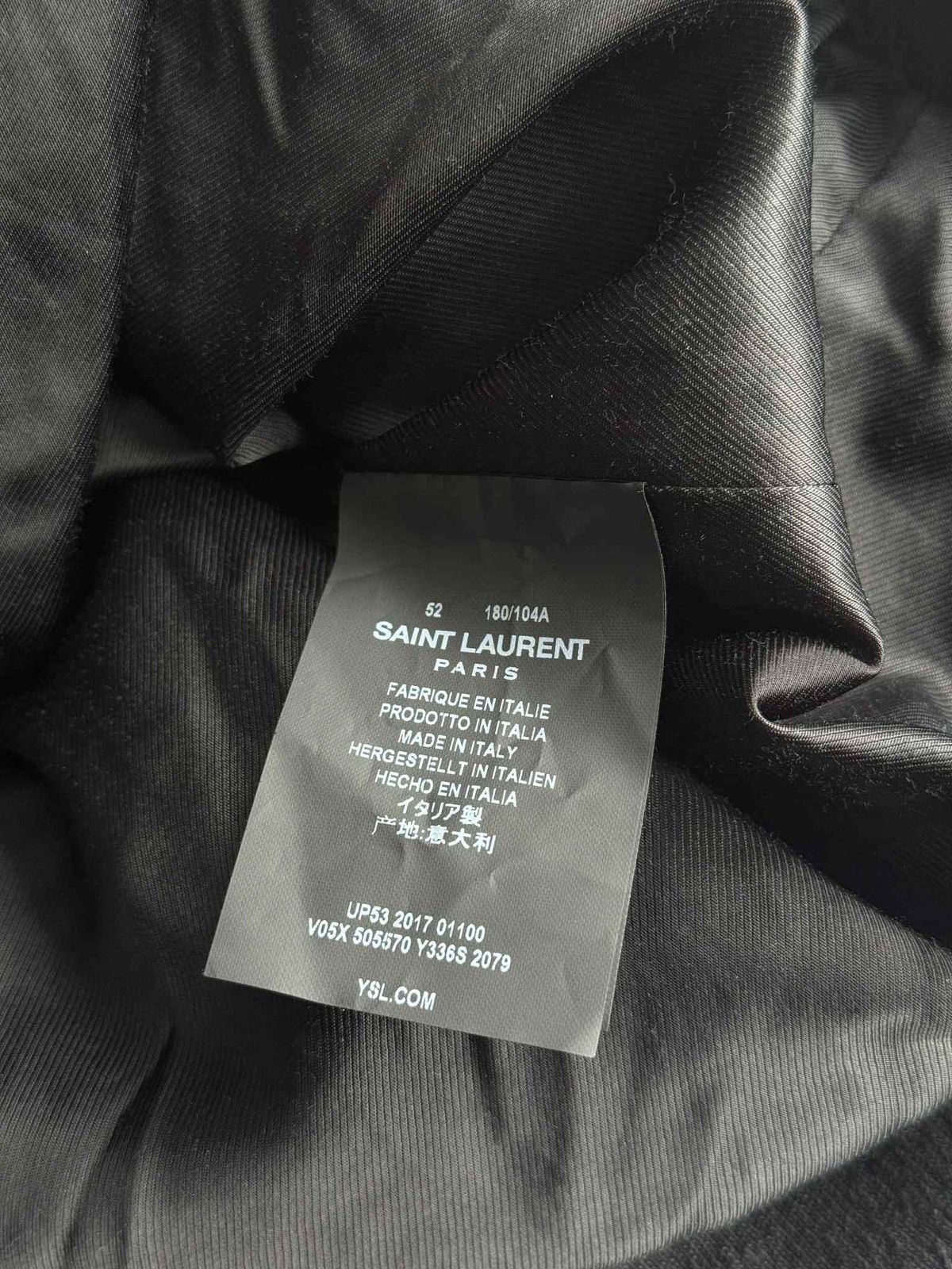 Saint Laurent Paris SLP - Multicolor Metallic Bomber Jacket Size US L / EU 52-54 / 3 - 8 Thumbnail