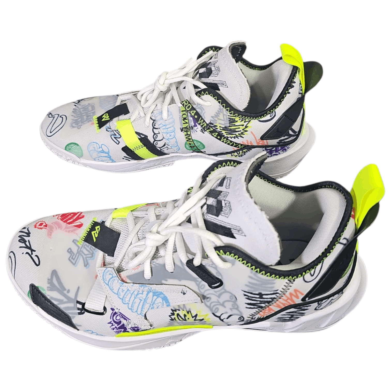 Nike Air Jordan Why‎ Not Zer0.4 "Graffiti" (DD4887-007) Size US 11.5 / EU 44-45 - 4 Thumbnail