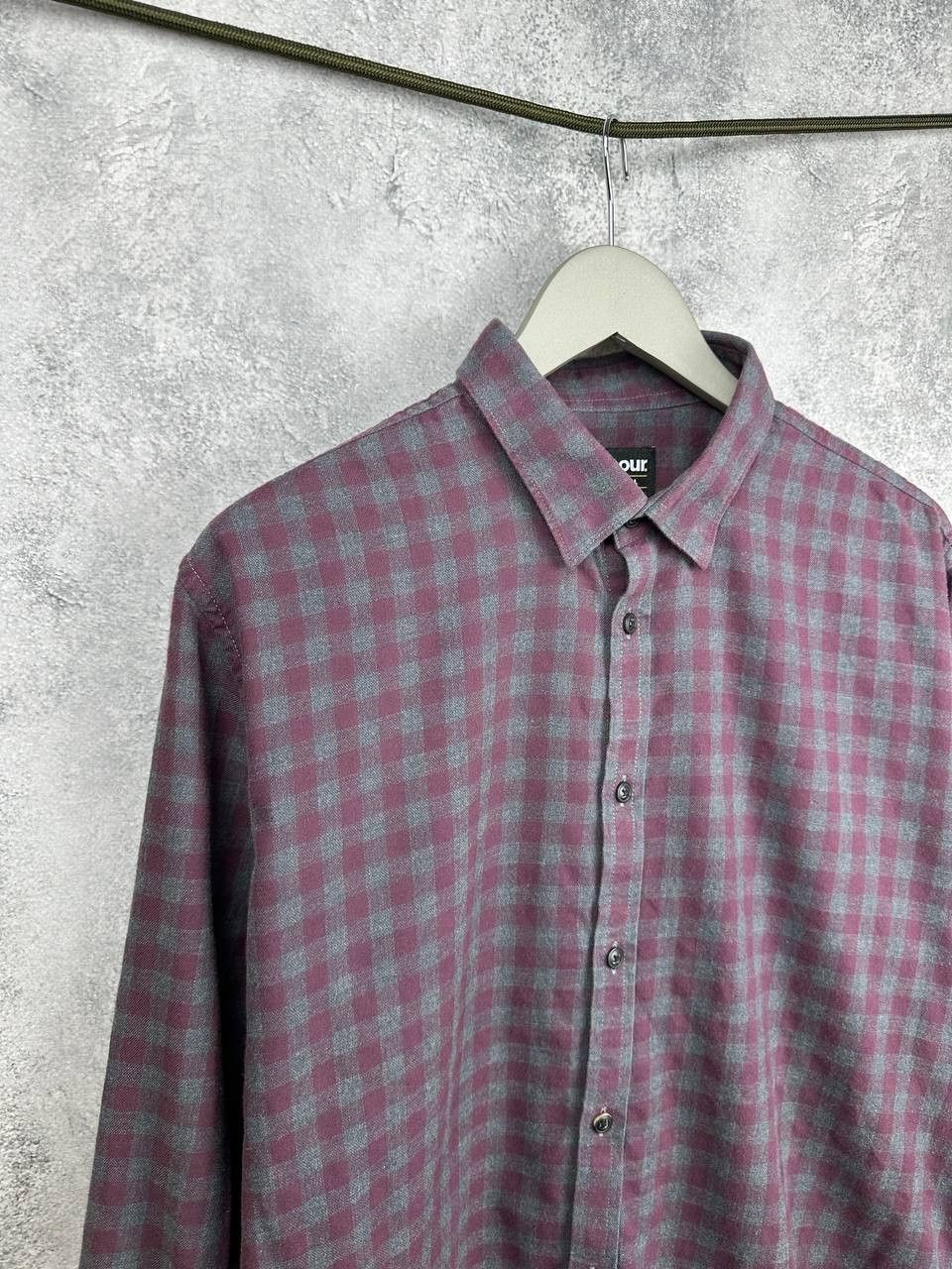 Barbour Barbour International Skid Shirt Flannel Plaid Button Up LS Size US L / EU 52-54 / 3 - 3 Thumbnail