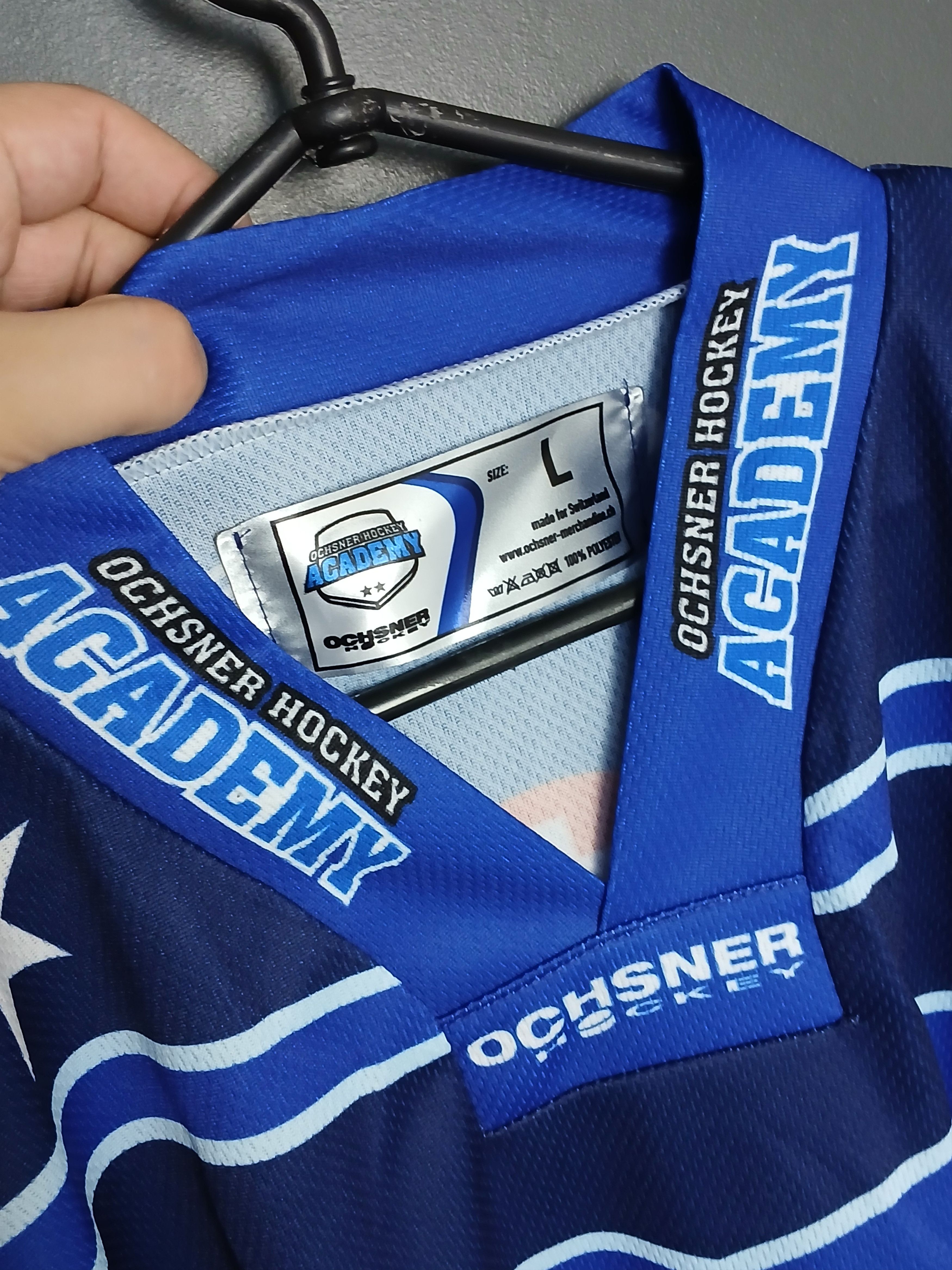 NHL Switzerland Ochsner Hockey Academy Jersey Size US L / EU 52-54 / 3 - 7 Thumbnail