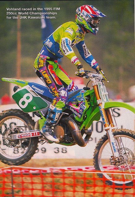 Gear for Sports × Vintage Rare Vintage 90s Kawasaki Team Racing UFO Jersey Motocross Size US L / EU 52-54 / 3 - 14 Thumbnail