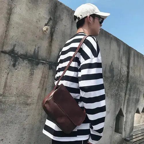 Homemade × Japanese Brand Bag Retro brown faux leather shoulder bag Size ONE SIZE - 3 Thumbnail