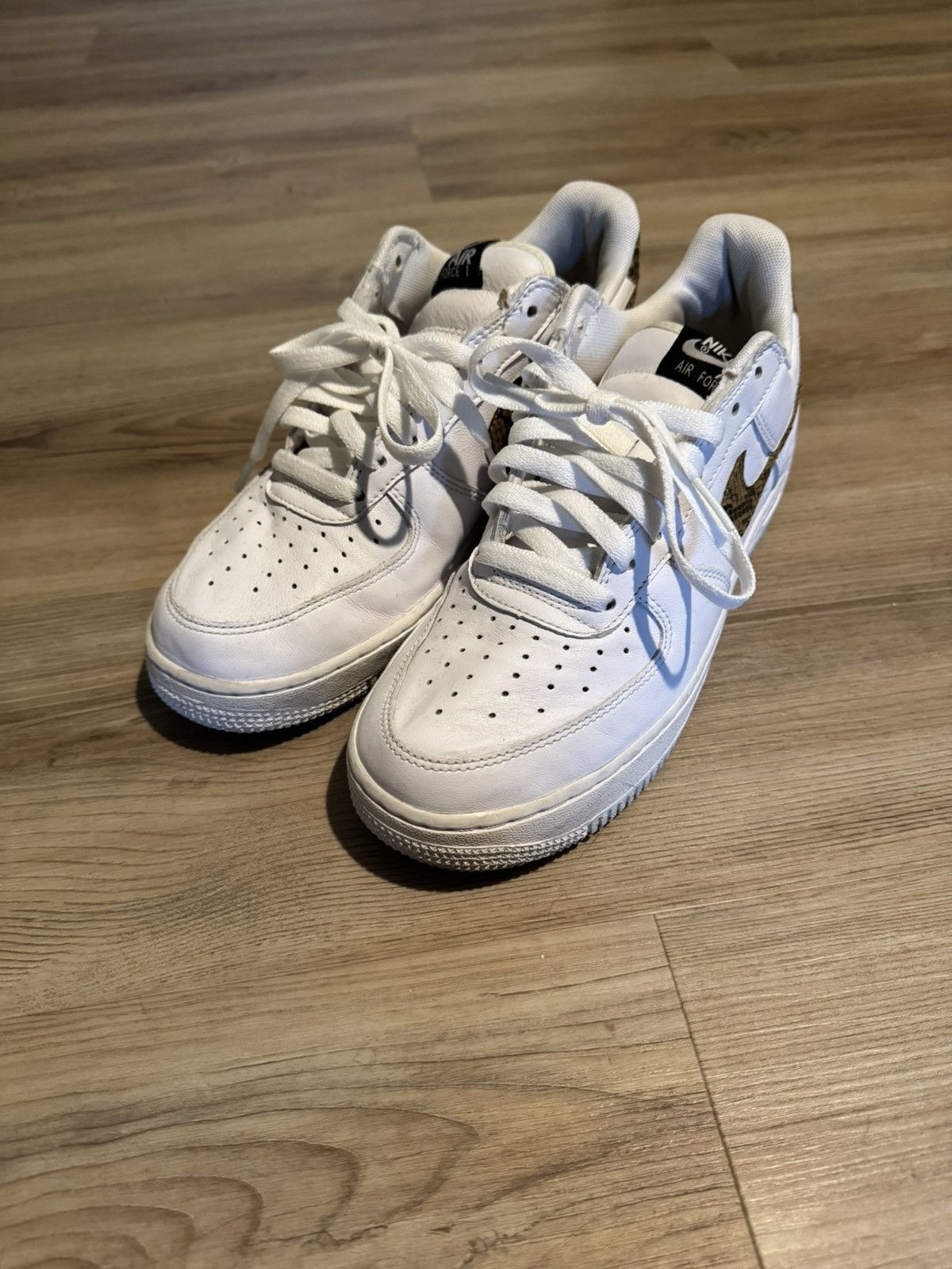 Nike Nike Air Force One ‘Ivory Snake’ Size US 7.5 / EU 40-41 - 3 Thumbnail