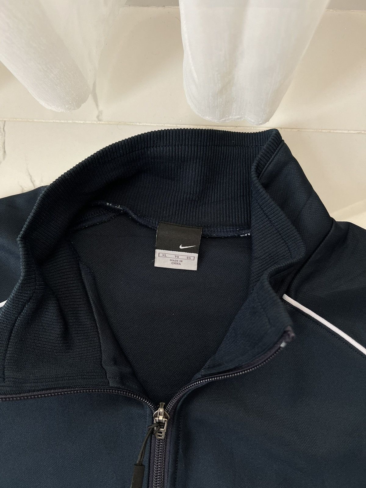 Nike × Vintage 90's NIKE TRACK JACKET SWOOSH LOGO RETRO Y2K Size US XL / EU 56 / 4 - 5 Thumbnail