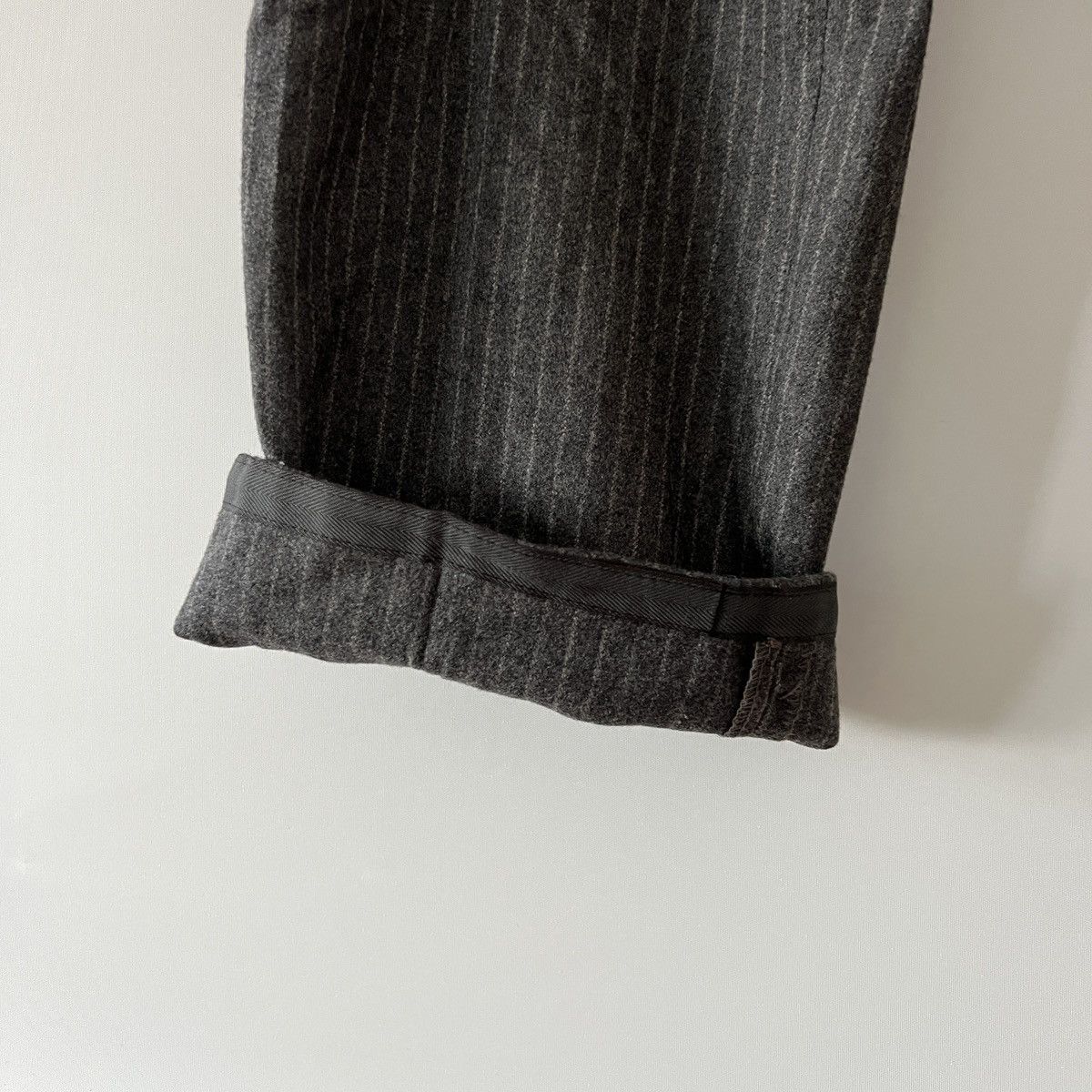 Vintage Vintage Aero Zip Casual Stripped Wool 30's Pants Rare Size US 32 / EU 48 - 13 Thumbnail