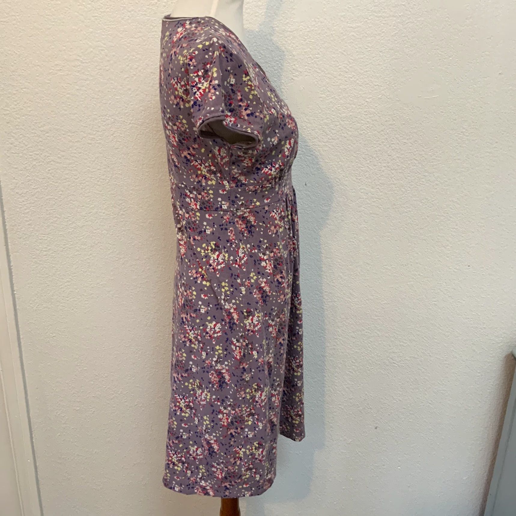 women long dresses Ever-Pretty Floral Print Flutter Sleeve Side Split Maxi Formal Dress