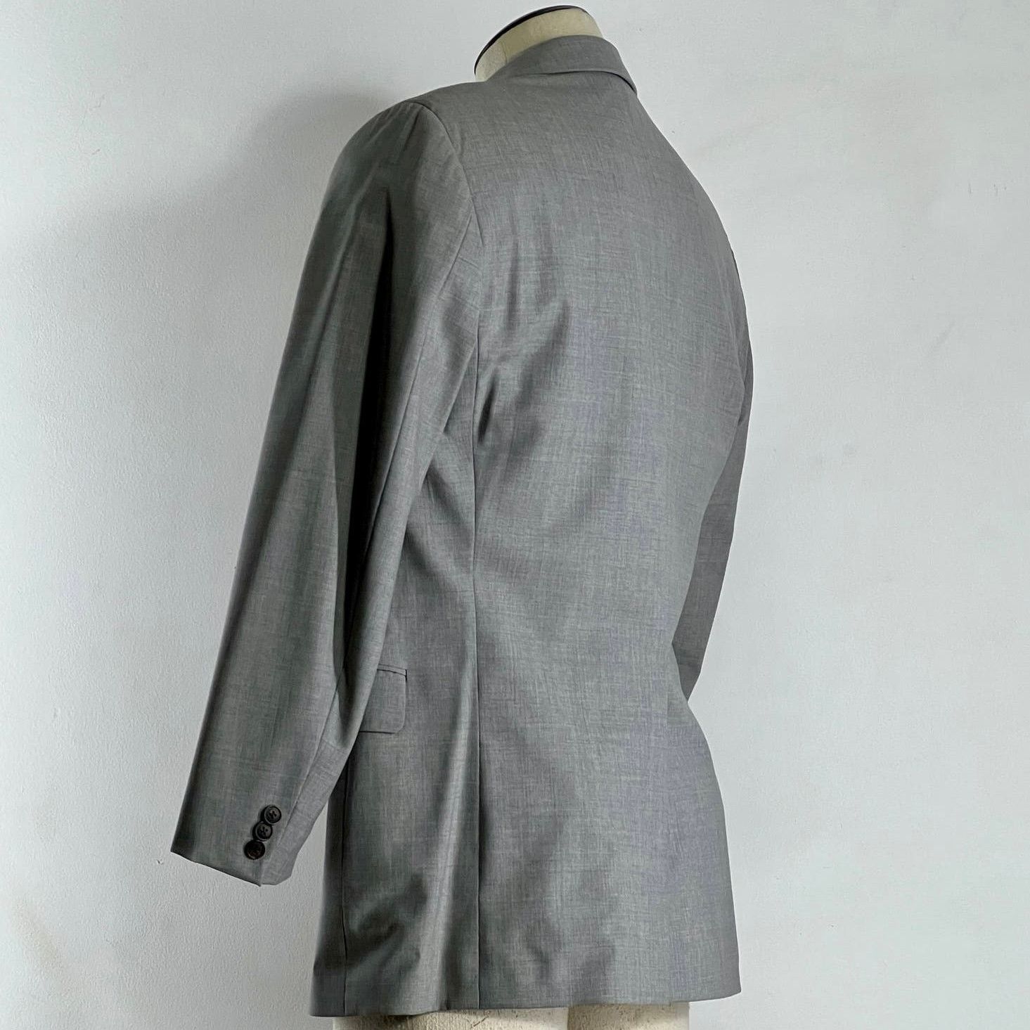 Theory Theory Men's Wool Blazer Light Gray Coat Jacket Size 42R Size US L / EU 52-54 / 3 - 15 Thumbnail