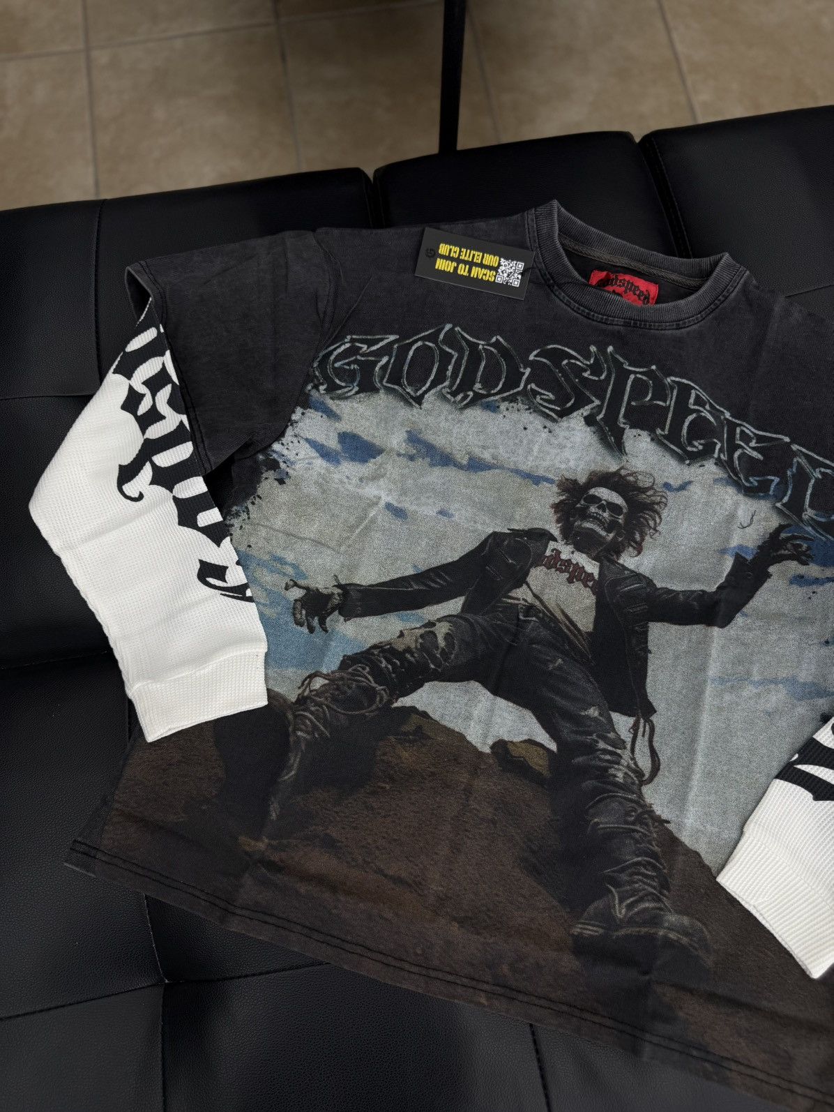 Godspeed Godspeed Long Sleeve Thermal Tee Shirt Size S (NEW) Size US S / EU 44-46 / 1 - 2 Thumbnail