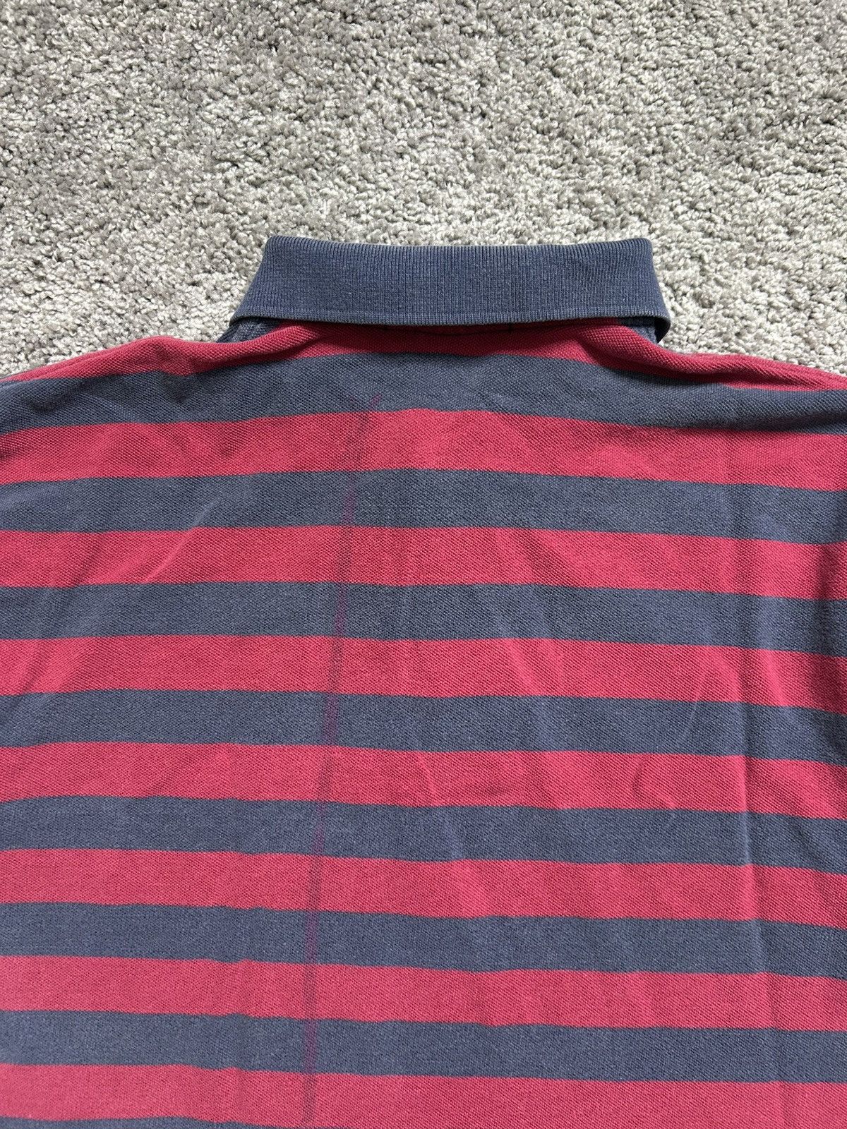 Polo Ralph Lauren Vintage 80s Polo Ralph Lauren Striped Red Navy Size US L / EU 52-54 / 3 - 6 Thumbnail