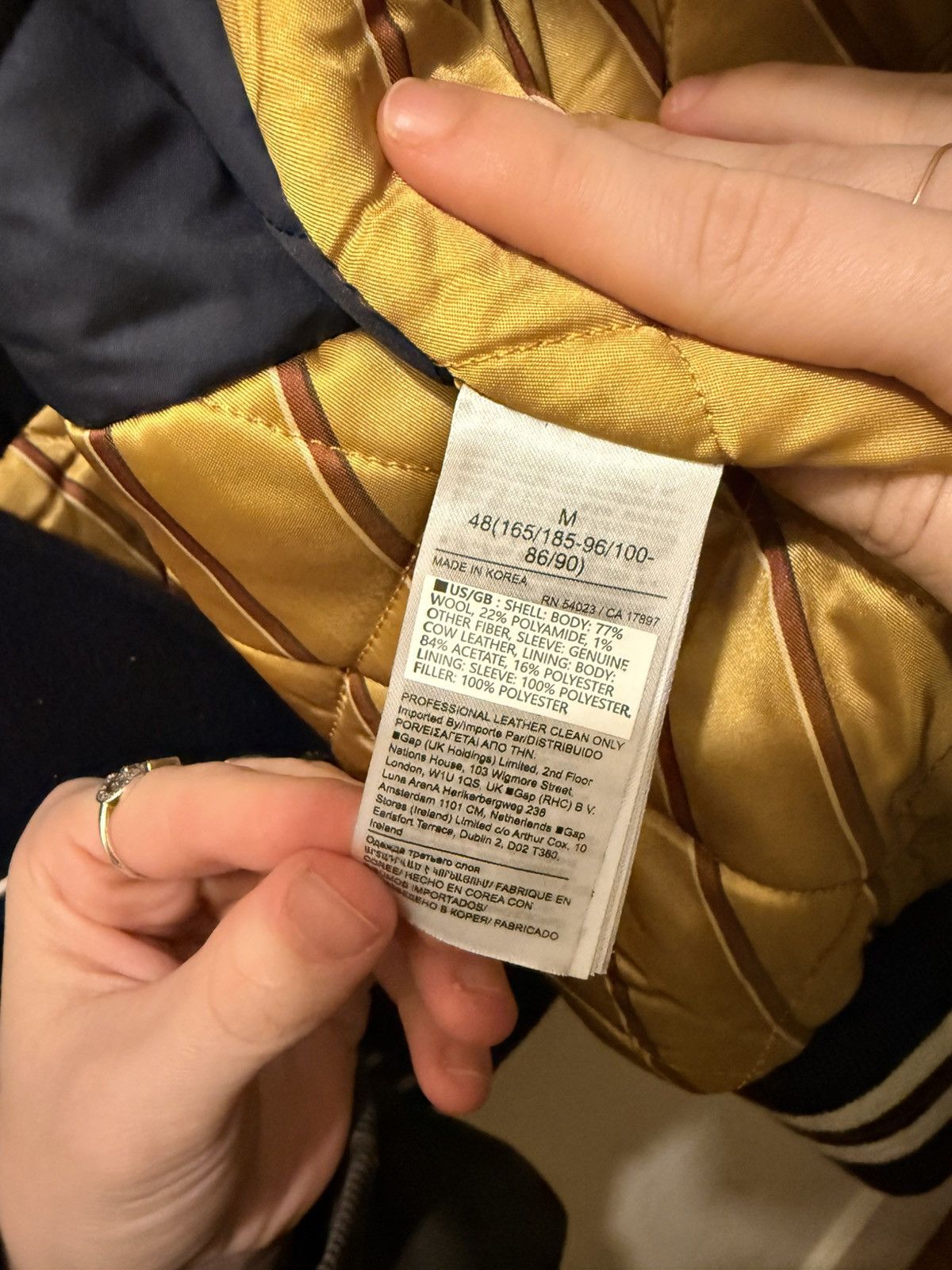 Banana Republic Banana Republic Varsity Jacket Size US M / EU 48-50 / 2 - 6 Thumbnail