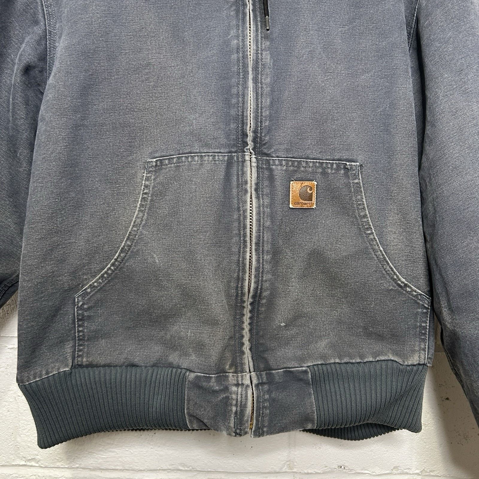 Carhartt Y2K Carhartt Quilted Sandstone Active Jacket “Storm Blue” Size US L / EU 52-54 / 3 - 4 Thumbnail