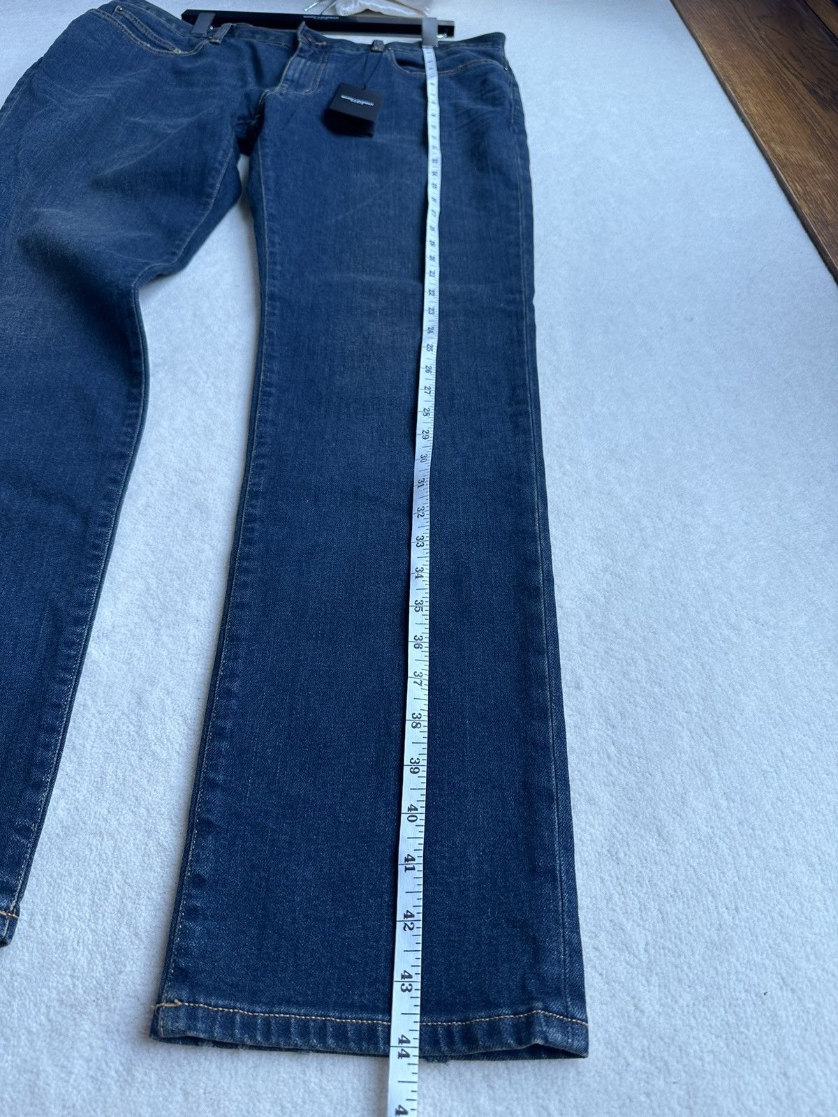 Saint Laurent Paris FW16 Saint Laurent Palladium dirty denim jeans Hedi d02 36 Size US 36 / EU 52 - 7 Thumbnail