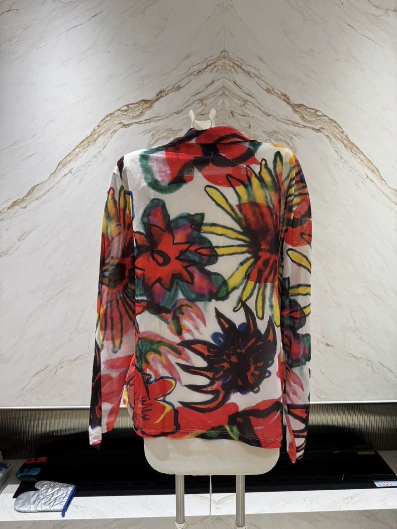 Our Legacy Our Legacy size54 Floral mesh jacket Size US L / EU 52-54 / 3 - 2 Thumbnail