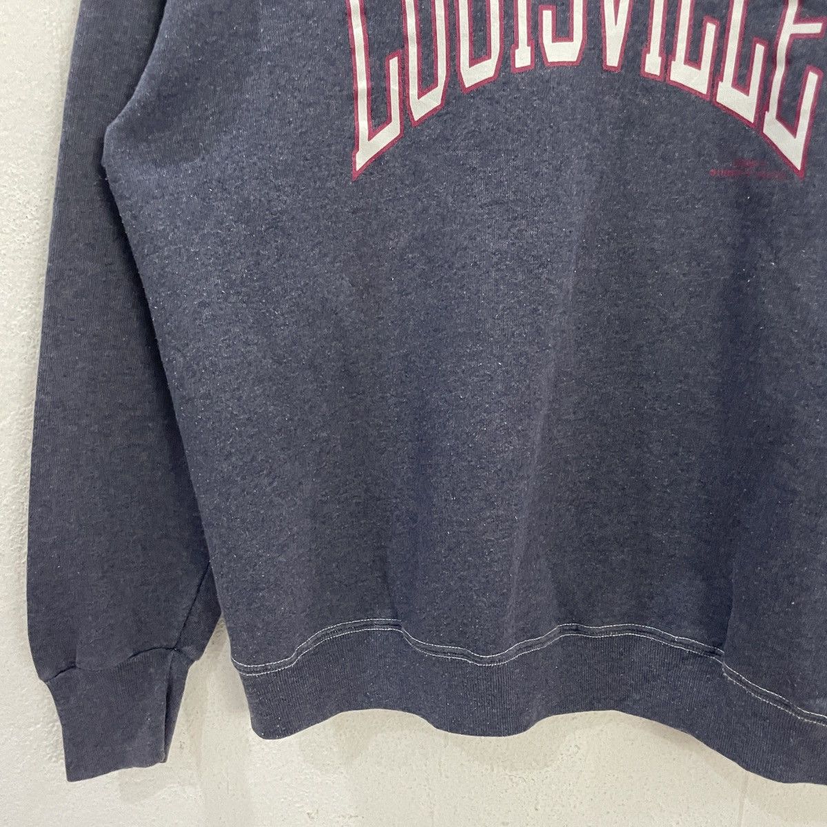 Vintage Vintage 90s Louisville University Sweatshirt Size US L / EU 52-54 / 3 - 3 Thumbnail