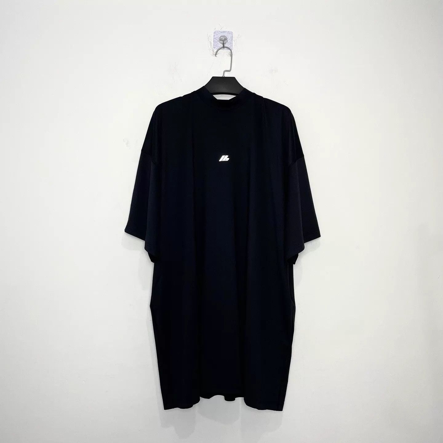 Balenciaga Balenciaga 3M Reflective Letter Logo Black Mesh Tee Size US XS / EU 42 / 0 - 1 Thumbnail
