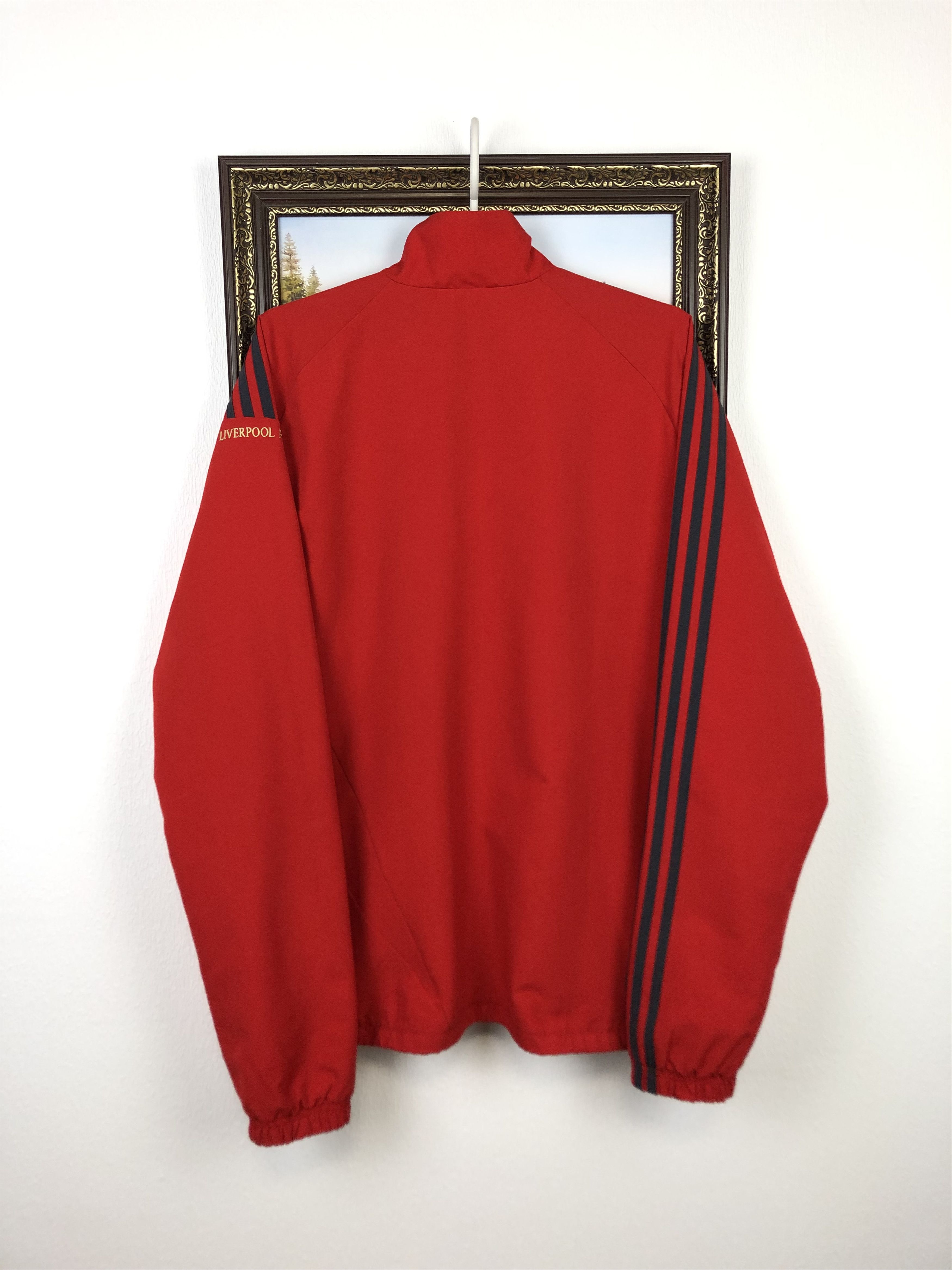 Adidas Vintage Adidas Liverpool Football Jacket Soccer Track Top Size US L / EU 52-54 / 3 - 14 Thumbnail