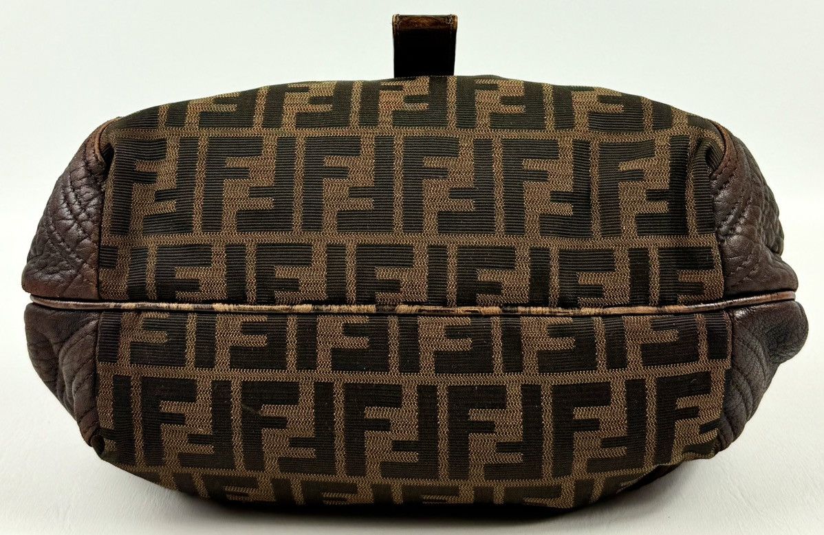 Fendi Fendi - 2000’s - Tortoise - FF - Tabacco - Zucca - Small Spy Size ONE SIZE - 13 Thumbnail