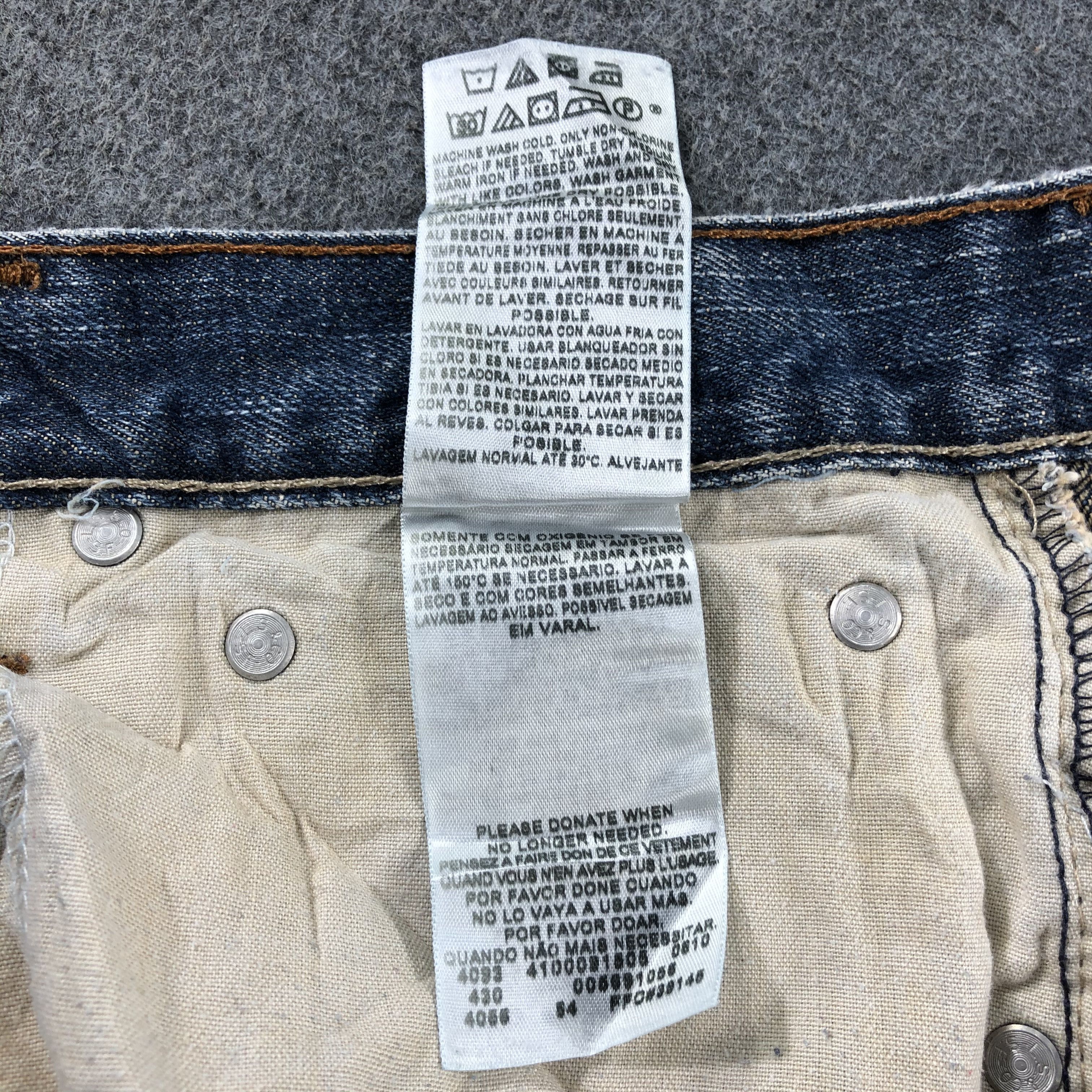 Levi's Vintage Levis 569 Jeans-J2602 Size US 34 / EU 50 - 11 Thumbnail