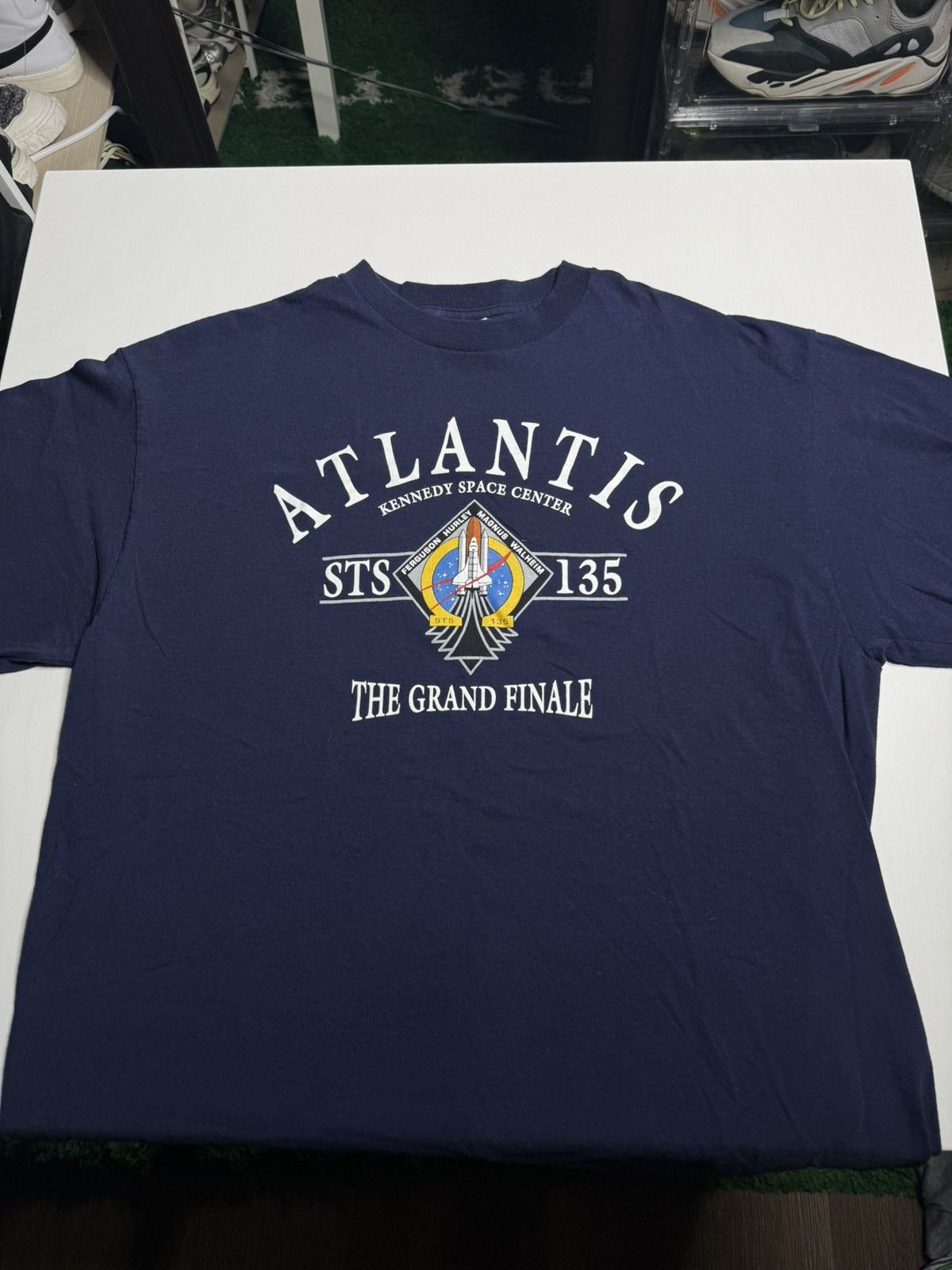 Vintage VINTAGE 1990's Kennedy Space Center “Navy” (XL) DEADSTOCK Size US XL / EU 56 / 4 - 2 Thumbnail