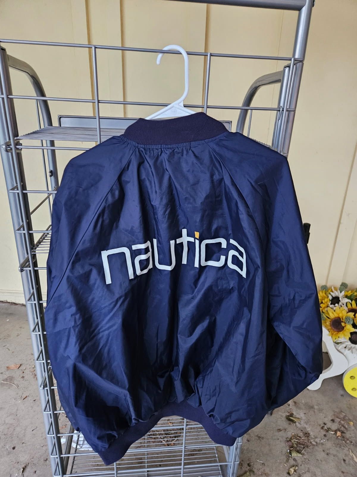 Nautica Nautica Vintage Collared Zip-Up Windbreaker Size US L / EU 52-54 / 3 - 2 Thumbnail