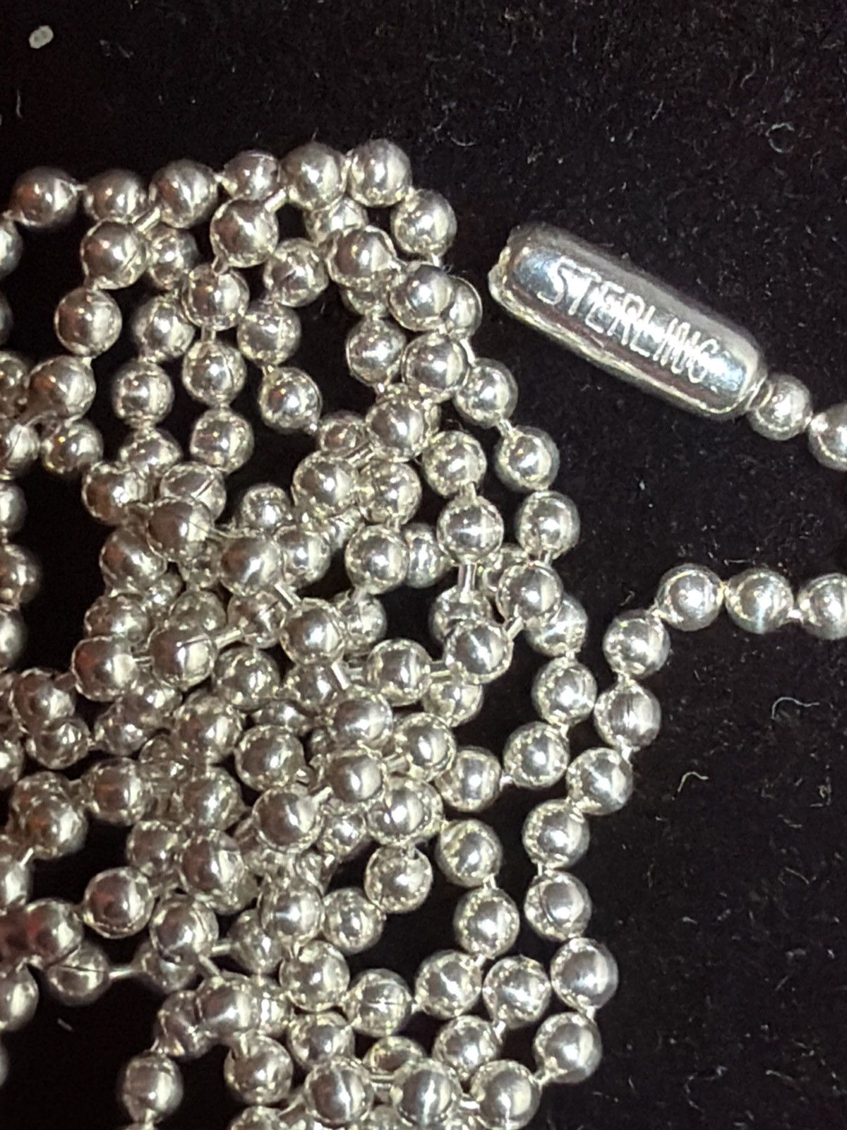 Chrome Hearts Chrome Hearts .925 Silver Ball Chain Size 30 - 6 Thumbnail