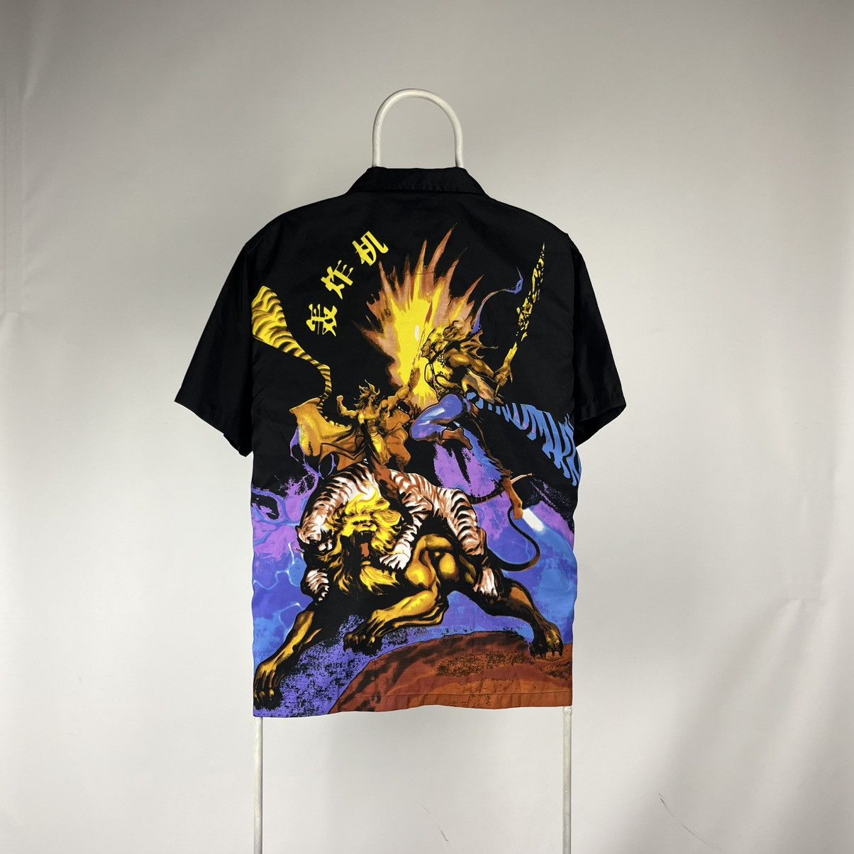 Other Vintage Anime Warrior hawaii shirt size Large Size US L / EU 52-54 / 3 - 2 Thumbnail