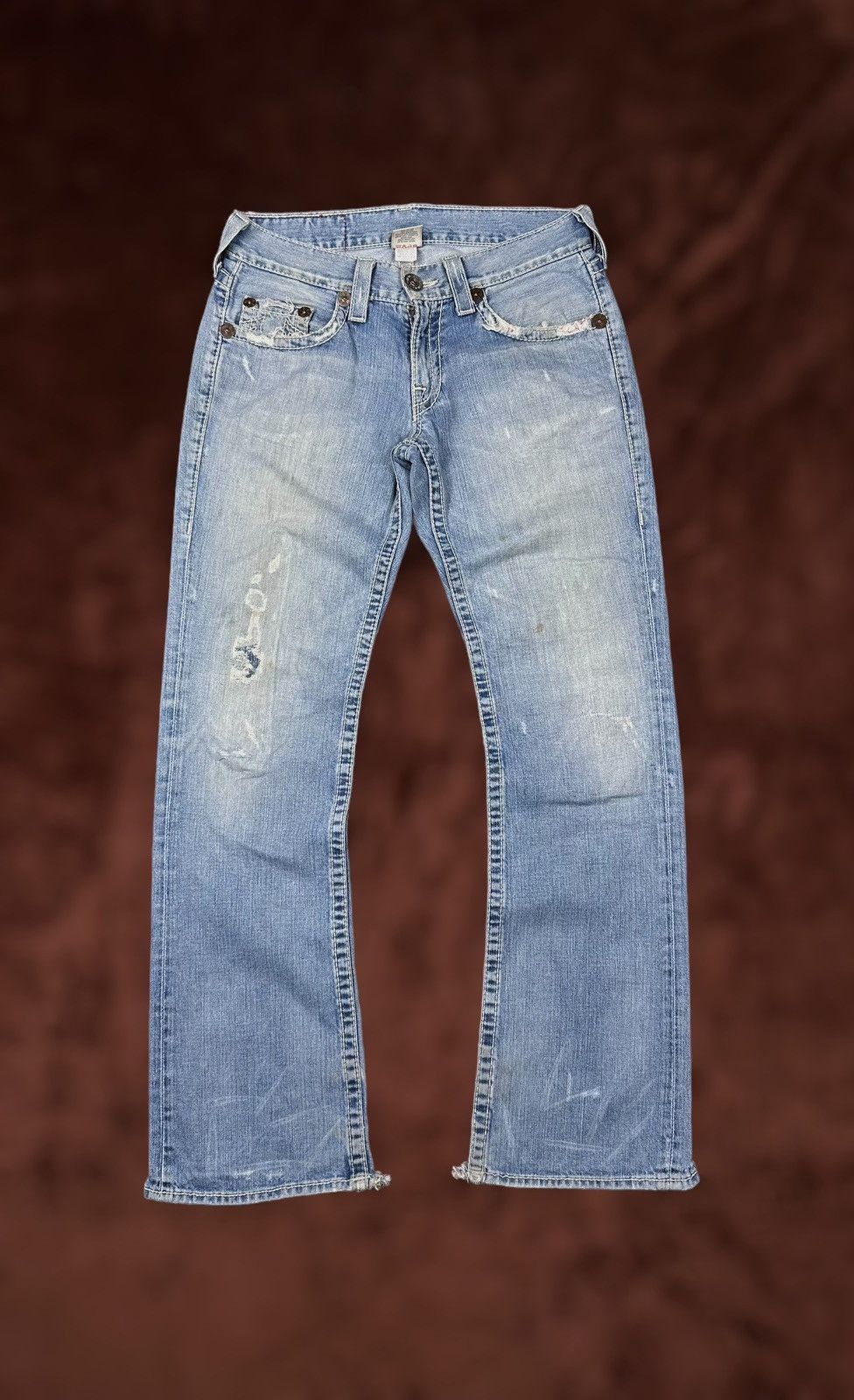 Japanese Brand × True Religion True Religion Dirty Flare Jeans Size US 31 - 5 Thumbnail