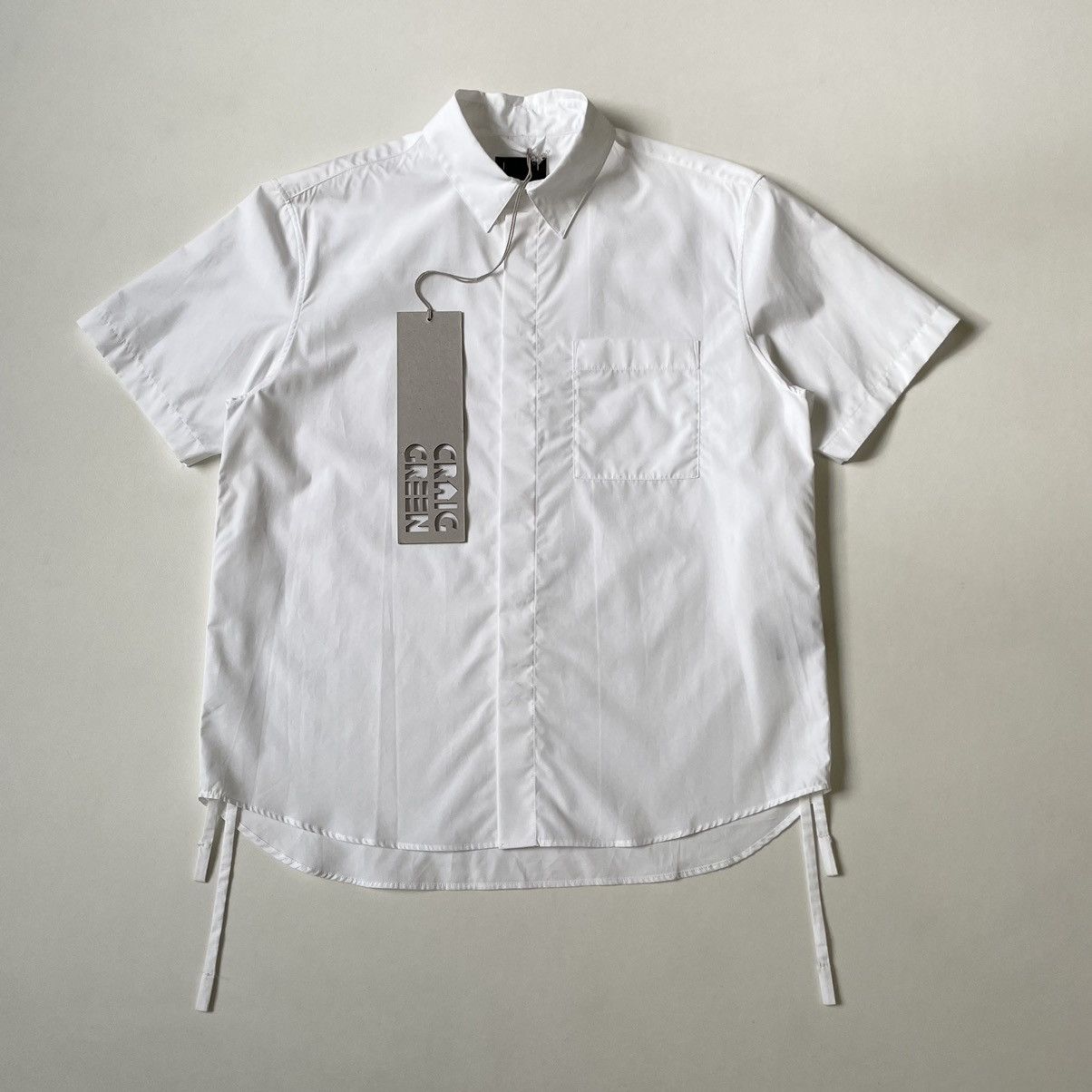 Craig Green S/S 16 White ‘Hang Strap’ Shirt Size US L / EU 52-54 / 3 - 15 Thumbnail