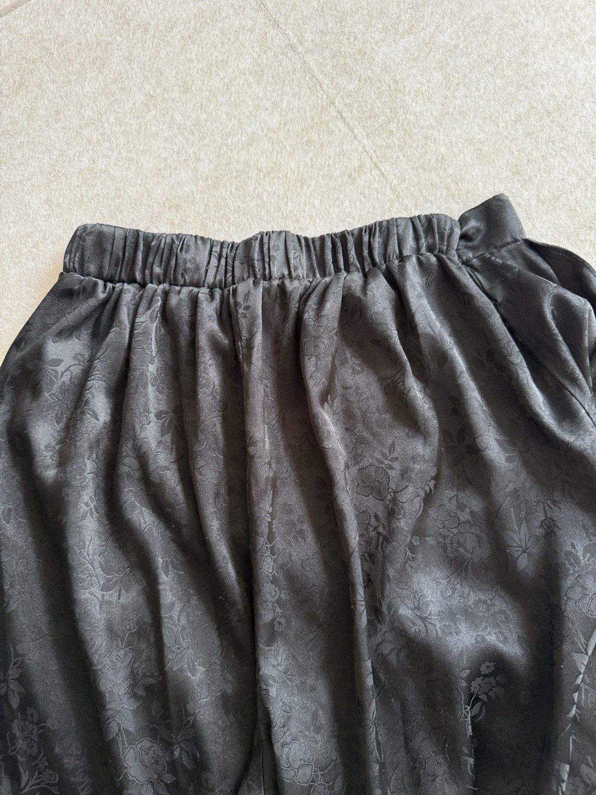 Other June & Ivy Black Floral Women’s Dress Pants Wide Leg Large Size 26" / US 2 / IT 38 - 6 Thumbnail
